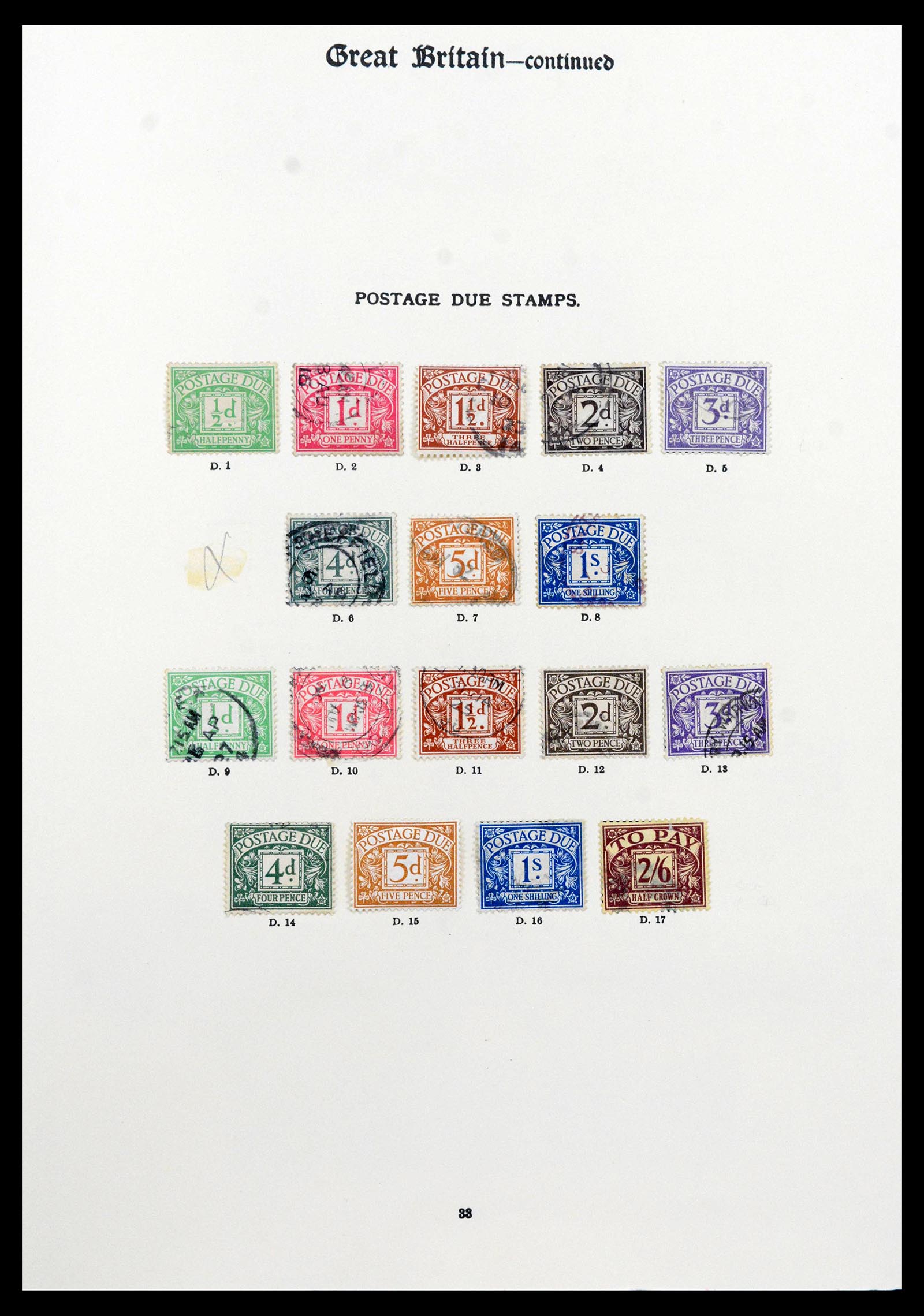 39000 0016 - Stamp collection 39000 Great Britain supercollection 1840-1936.