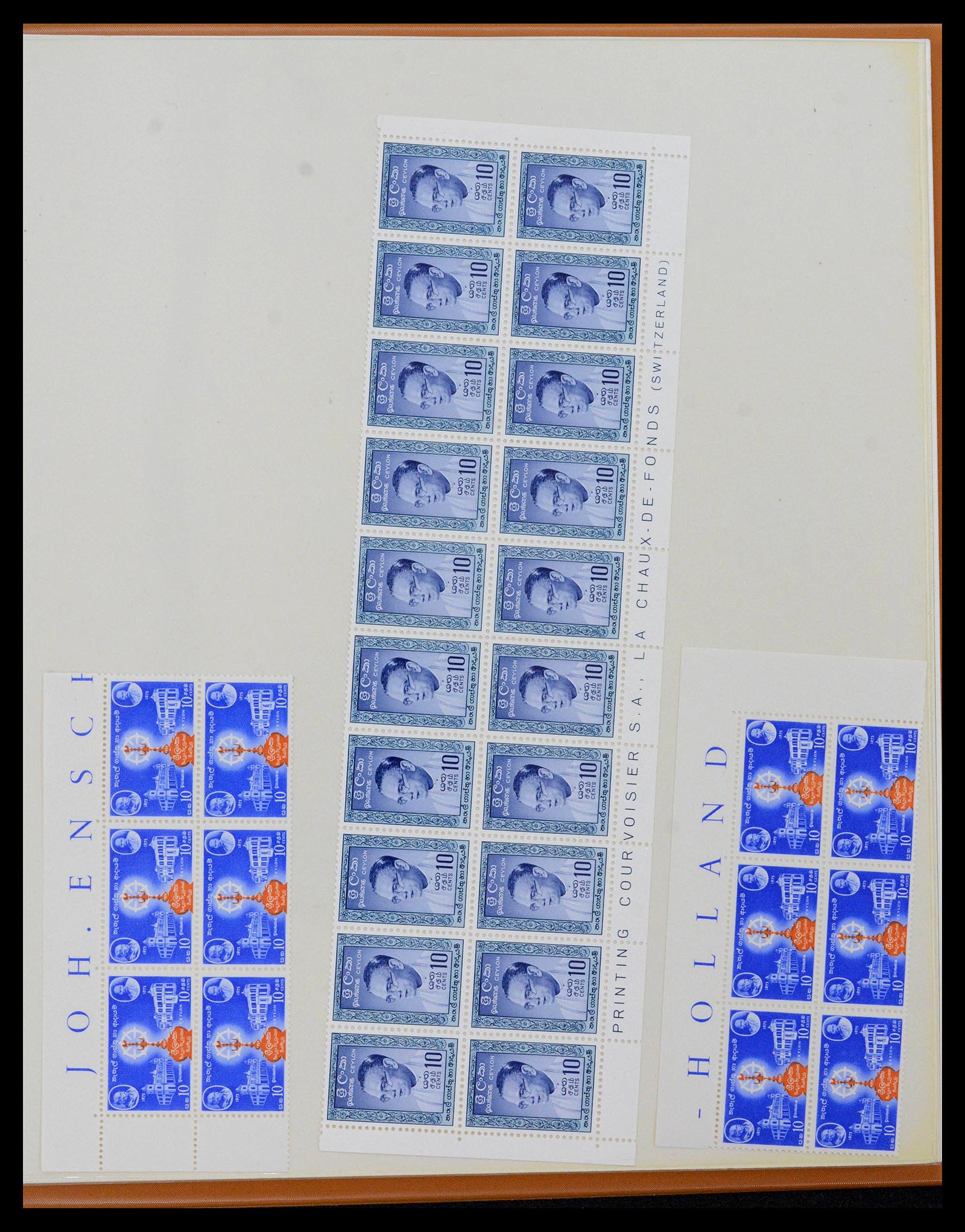 39003 0026 - Postzegelverzameling 39003 Ceylon/Sri Lanka 1857-2003.