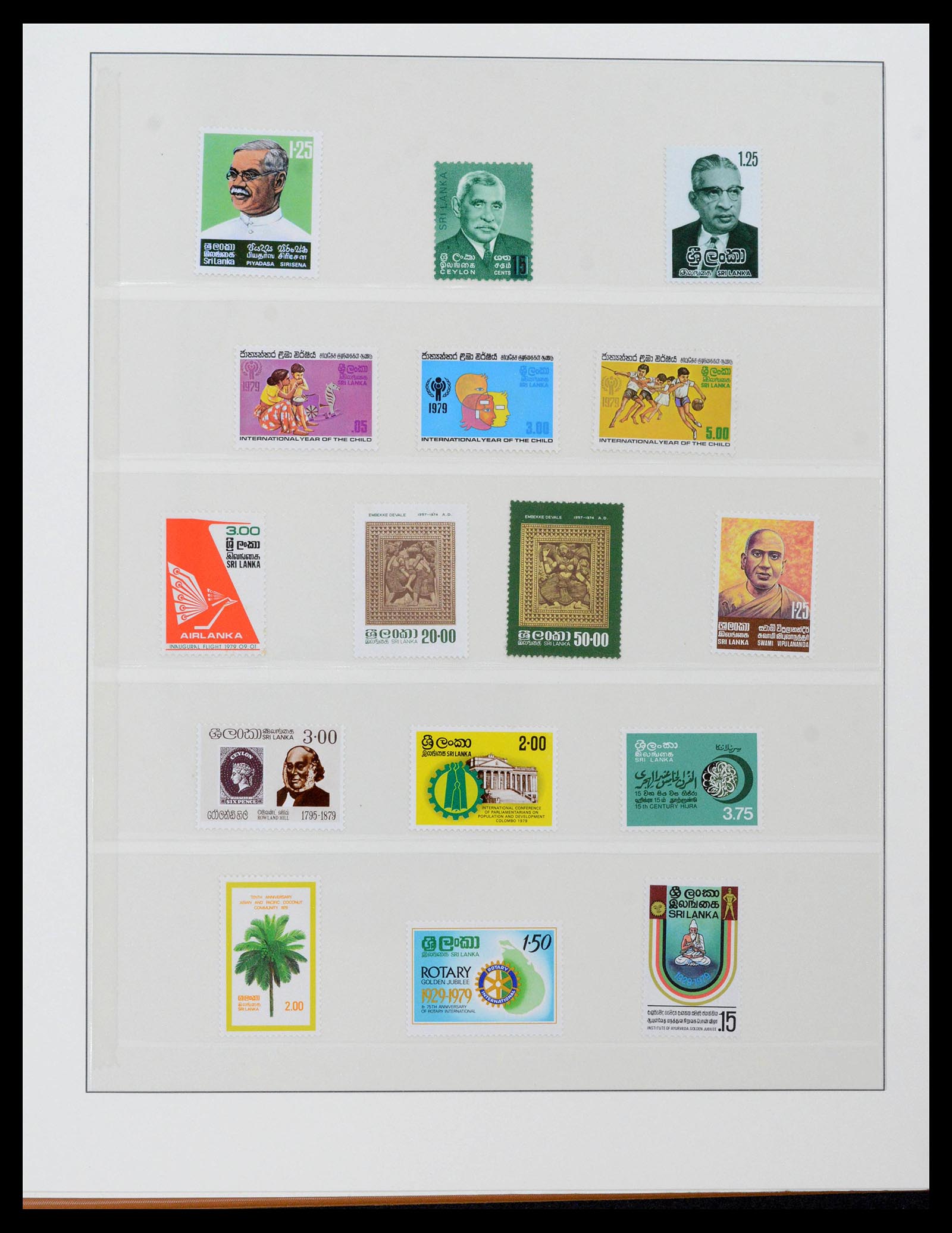 39003 0056 - Stamp collection 39003 Ceylon/Sri Lanka 1857-2003.