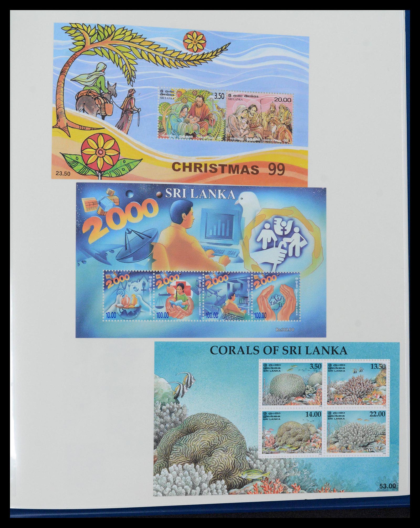 39003 0295 - Postzegelverzameling 39003 Ceylon/Sri Lanka 1857-2003.