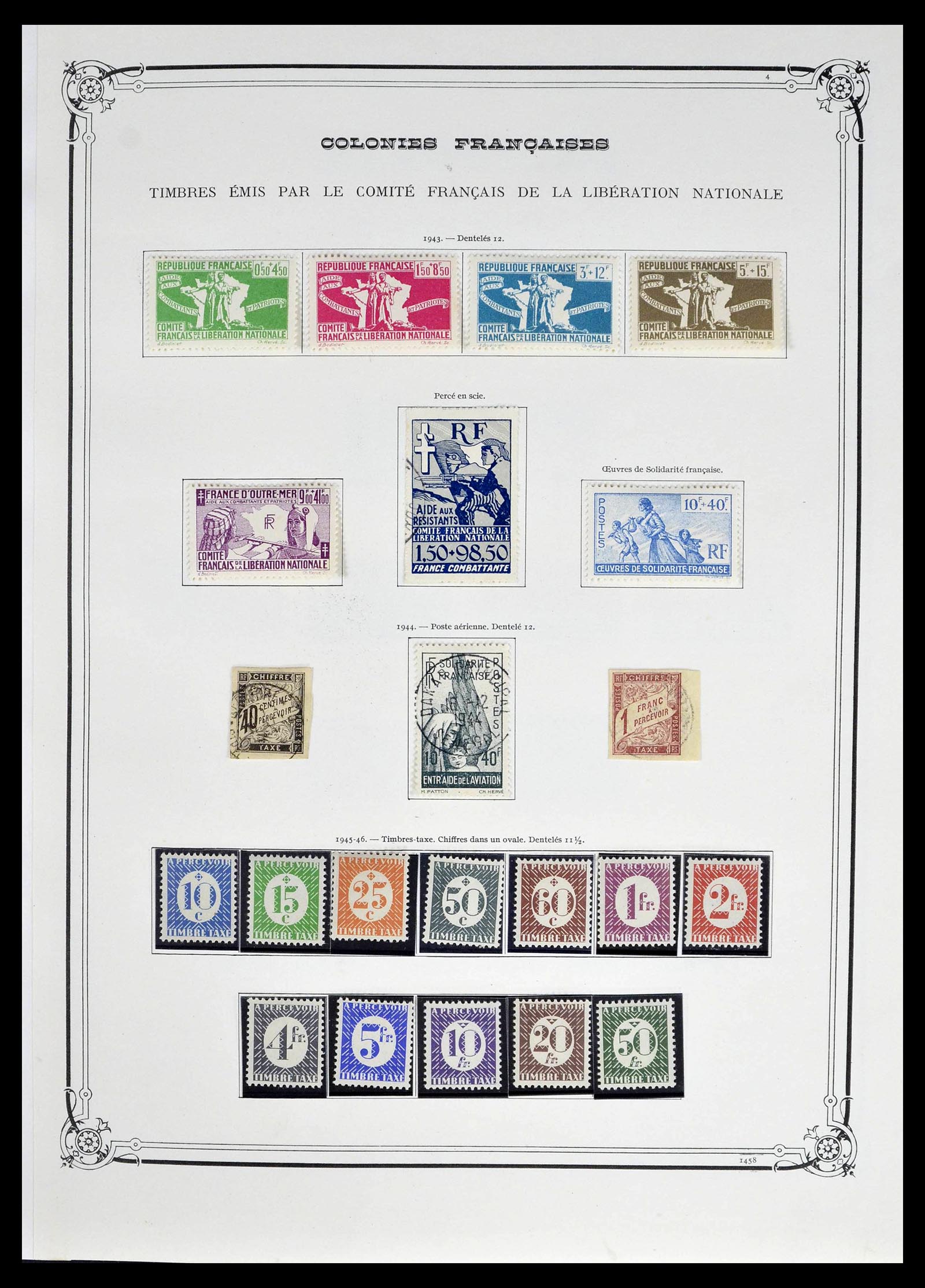 39014 0003 - Stamp collection 39014 French colonies 1859-1975.