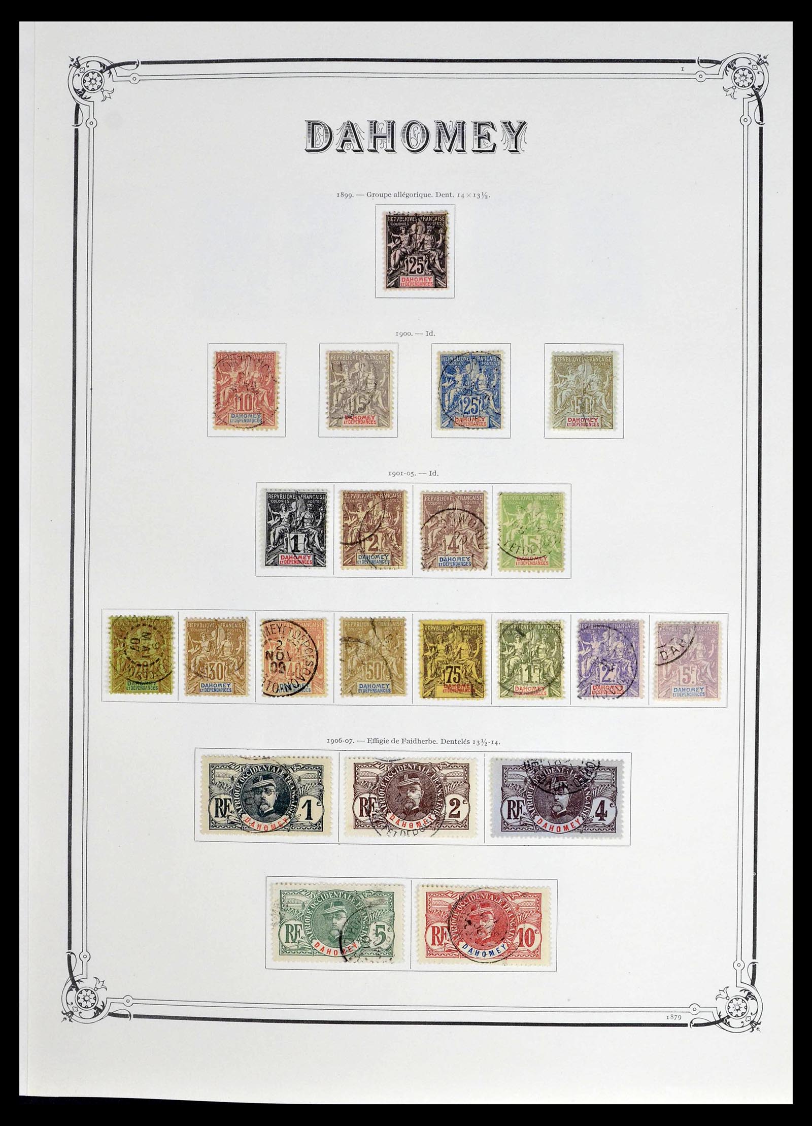 39014 0013 - Stamp collection 39014 French colonies 1859-1975.