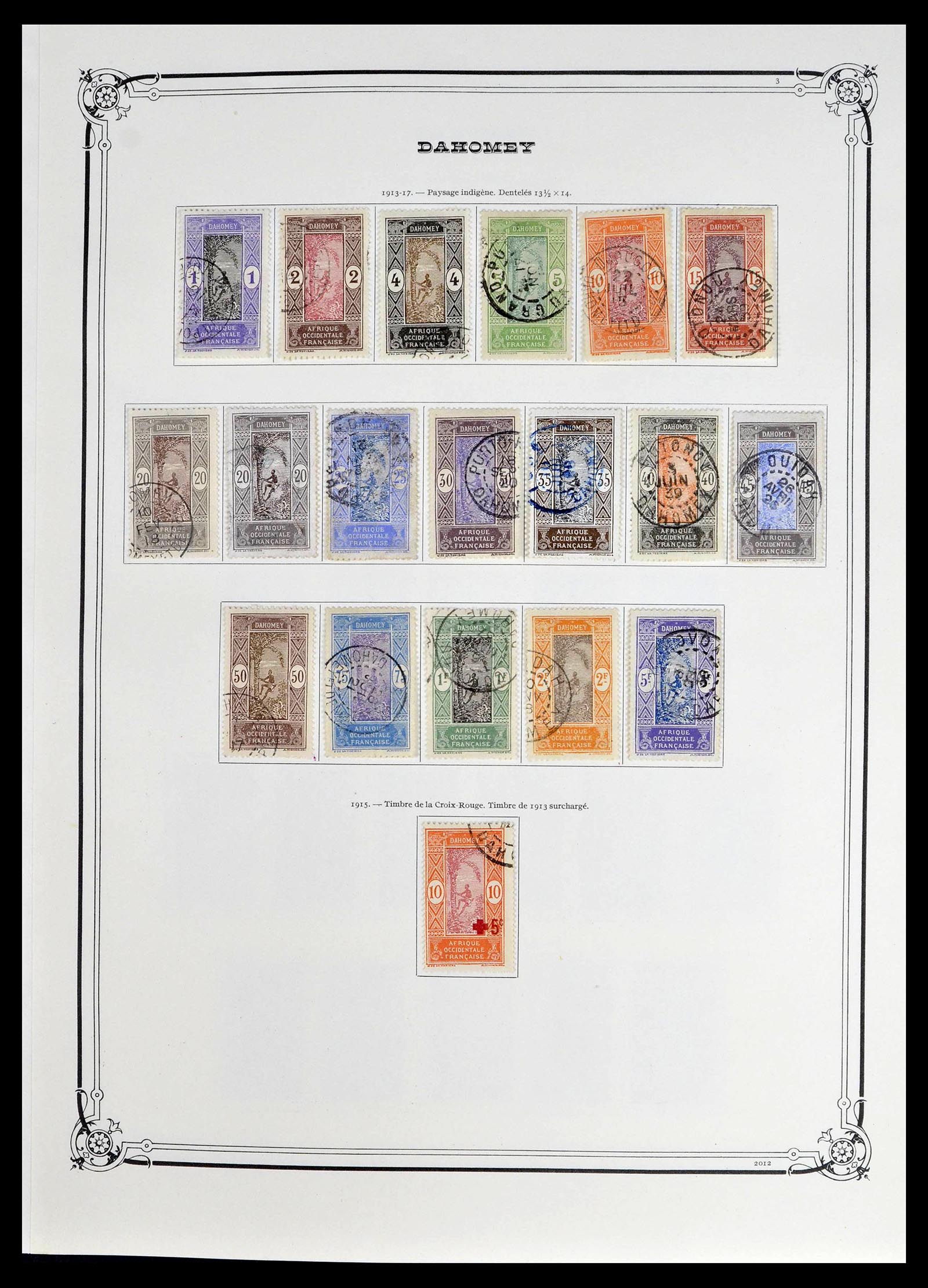 39014 0015 - Stamp collection 39014 French colonies 1859-1975.