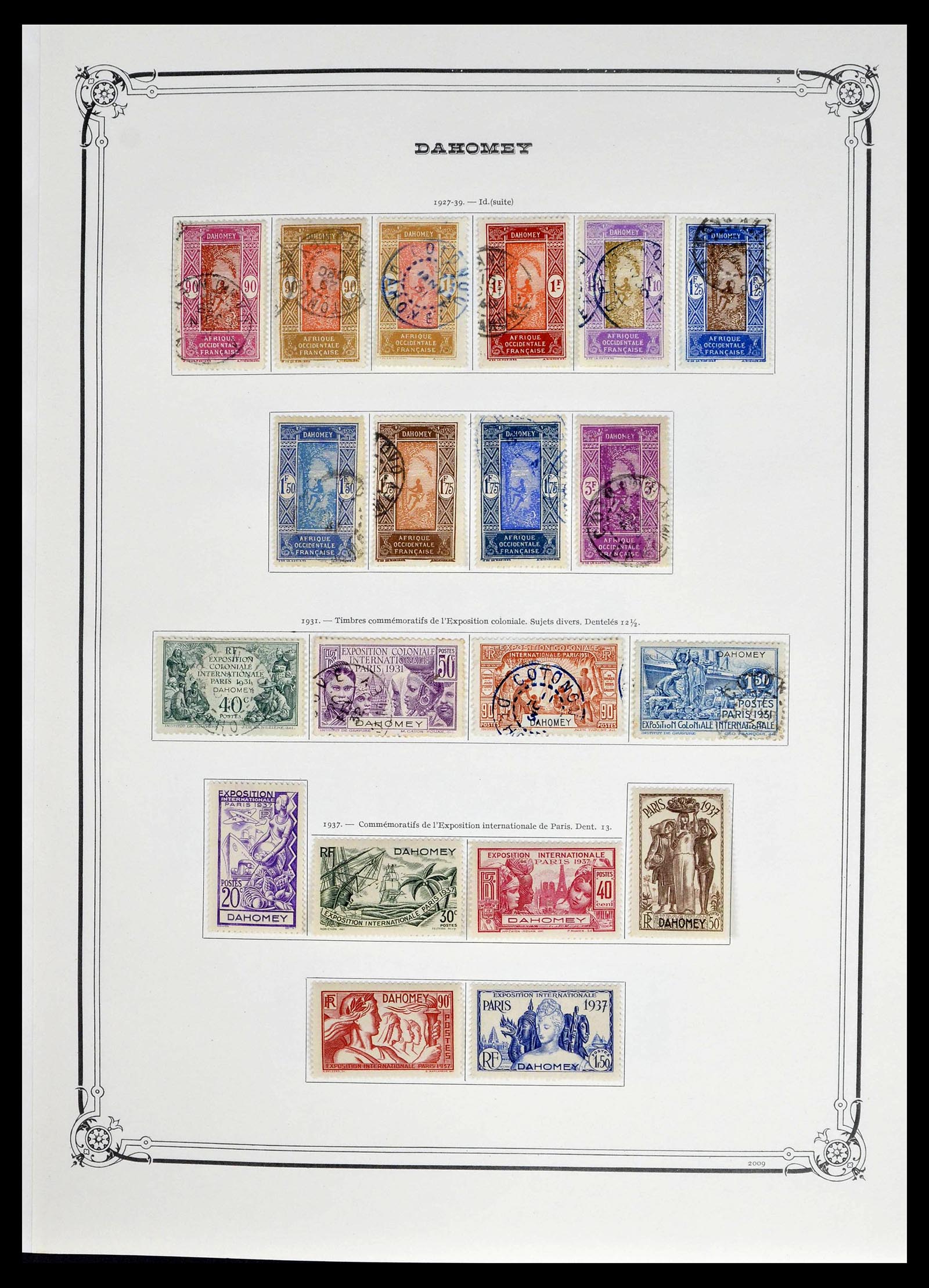 39014 0017 - Stamp collection 39014 French colonies 1859-1975.