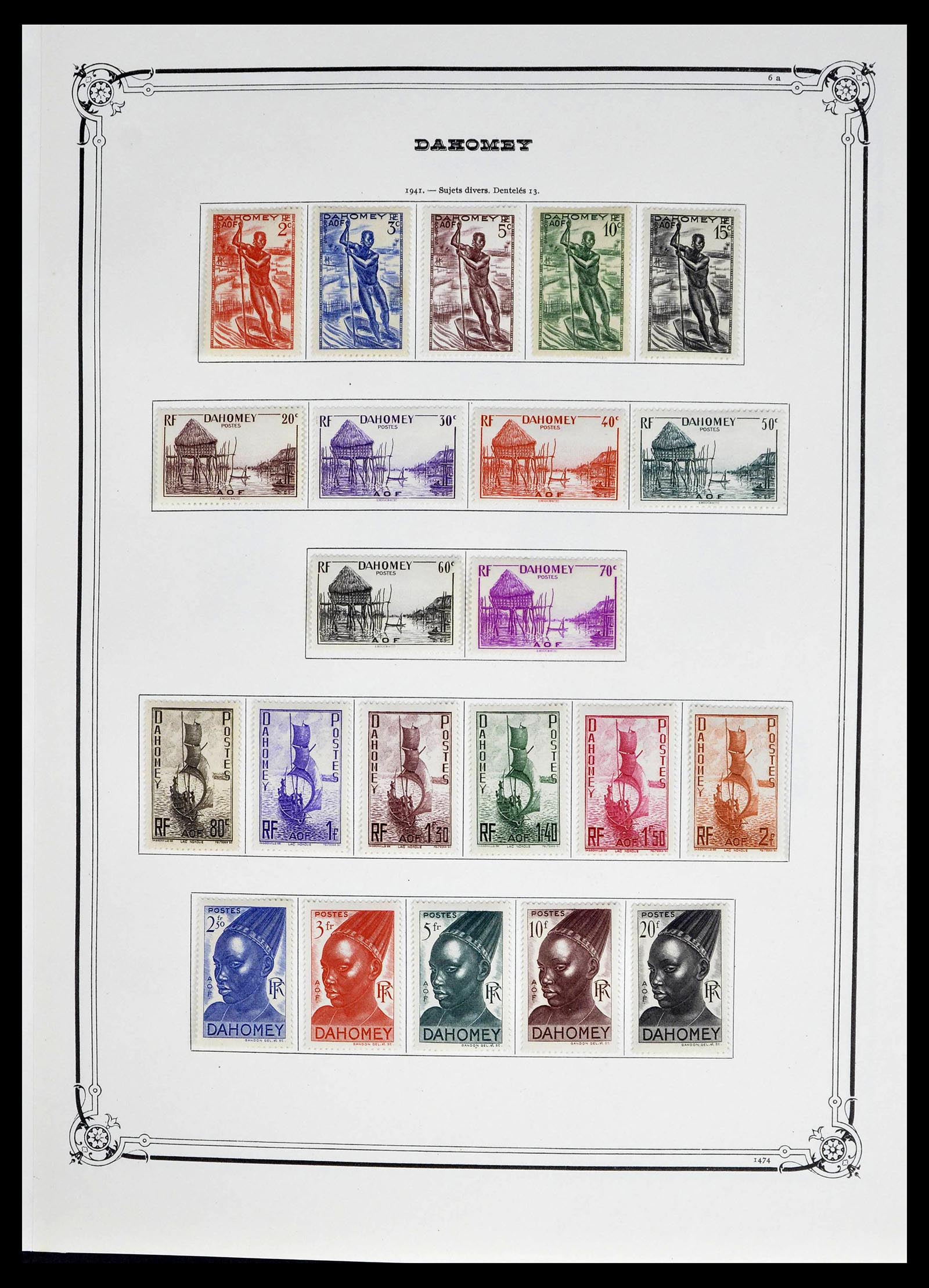 39014 0019 - Stamp collection 39014 French colonies 1859-1975.