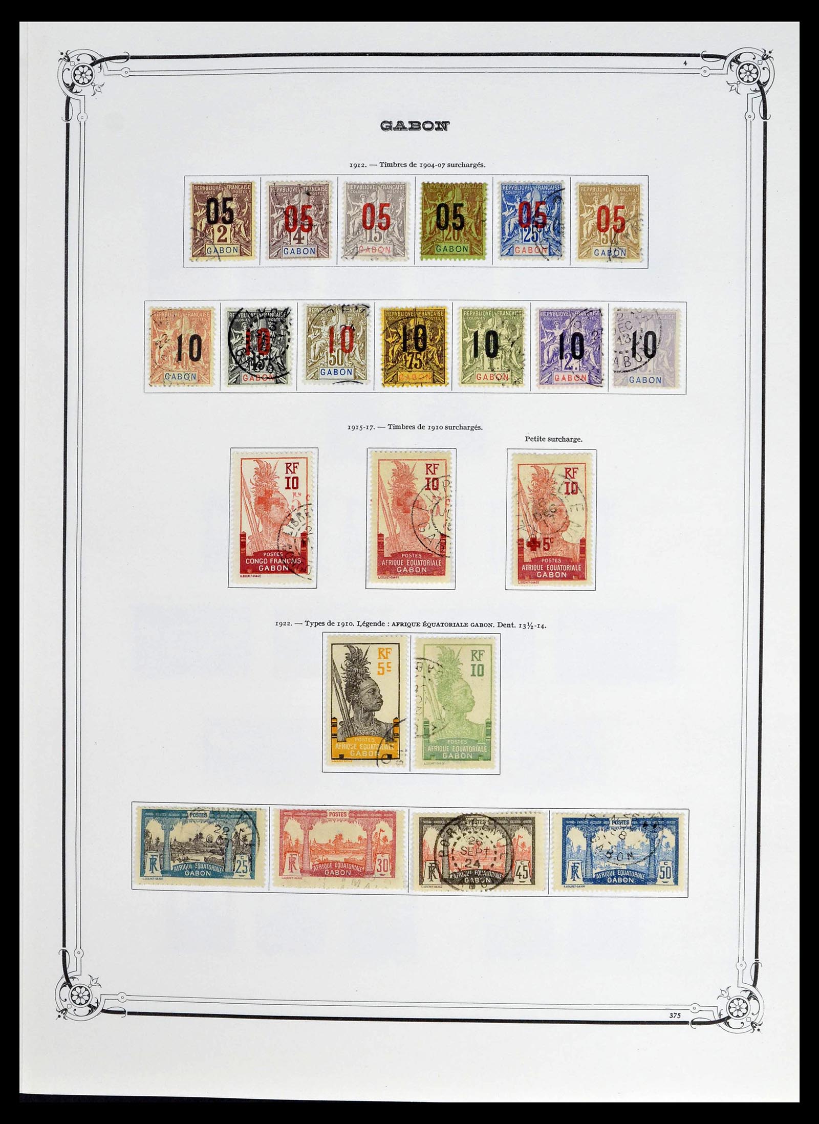 39014 0026 - Postzegelverzameling 39014 Franse koloniën 1859-1975.
