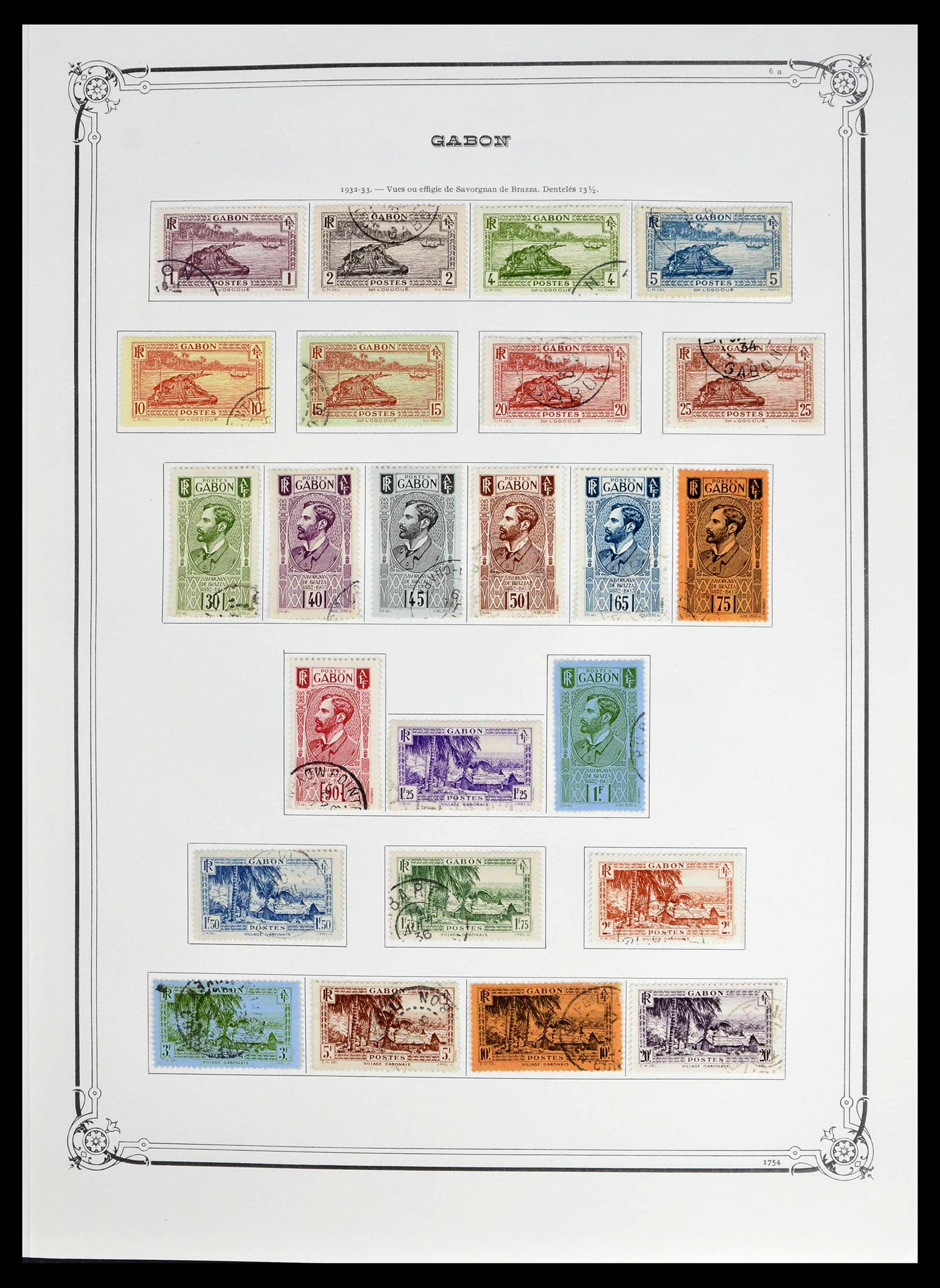 39014 0029 - Postzegelverzameling 39014 Franse koloniën 1859-1975.
