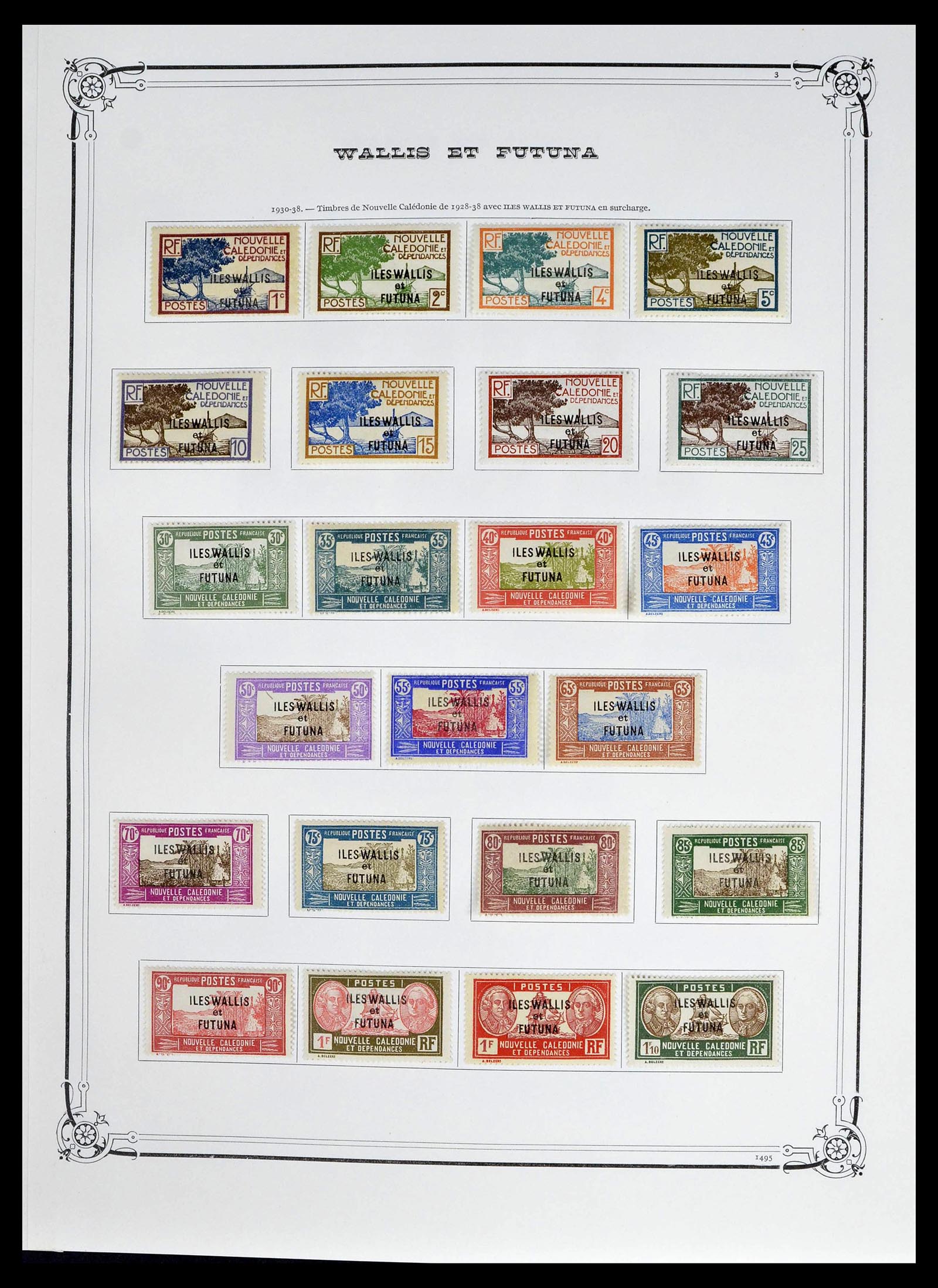 39014 0032 - Postzegelverzameling 39014 Franse koloniën 1859-1975.