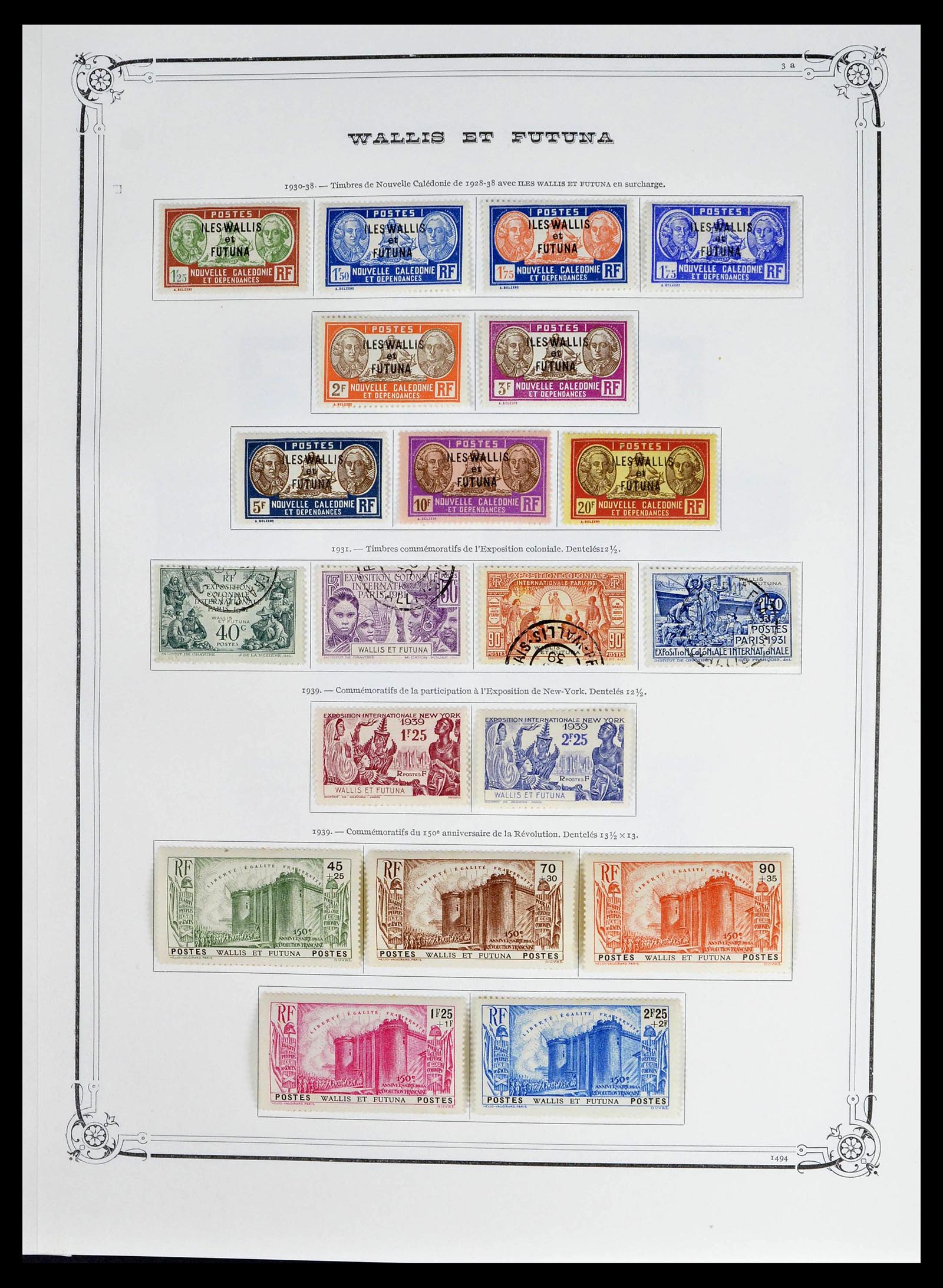 39014 0033 - Postzegelverzameling 39014 Franse koloniën 1859-1975.