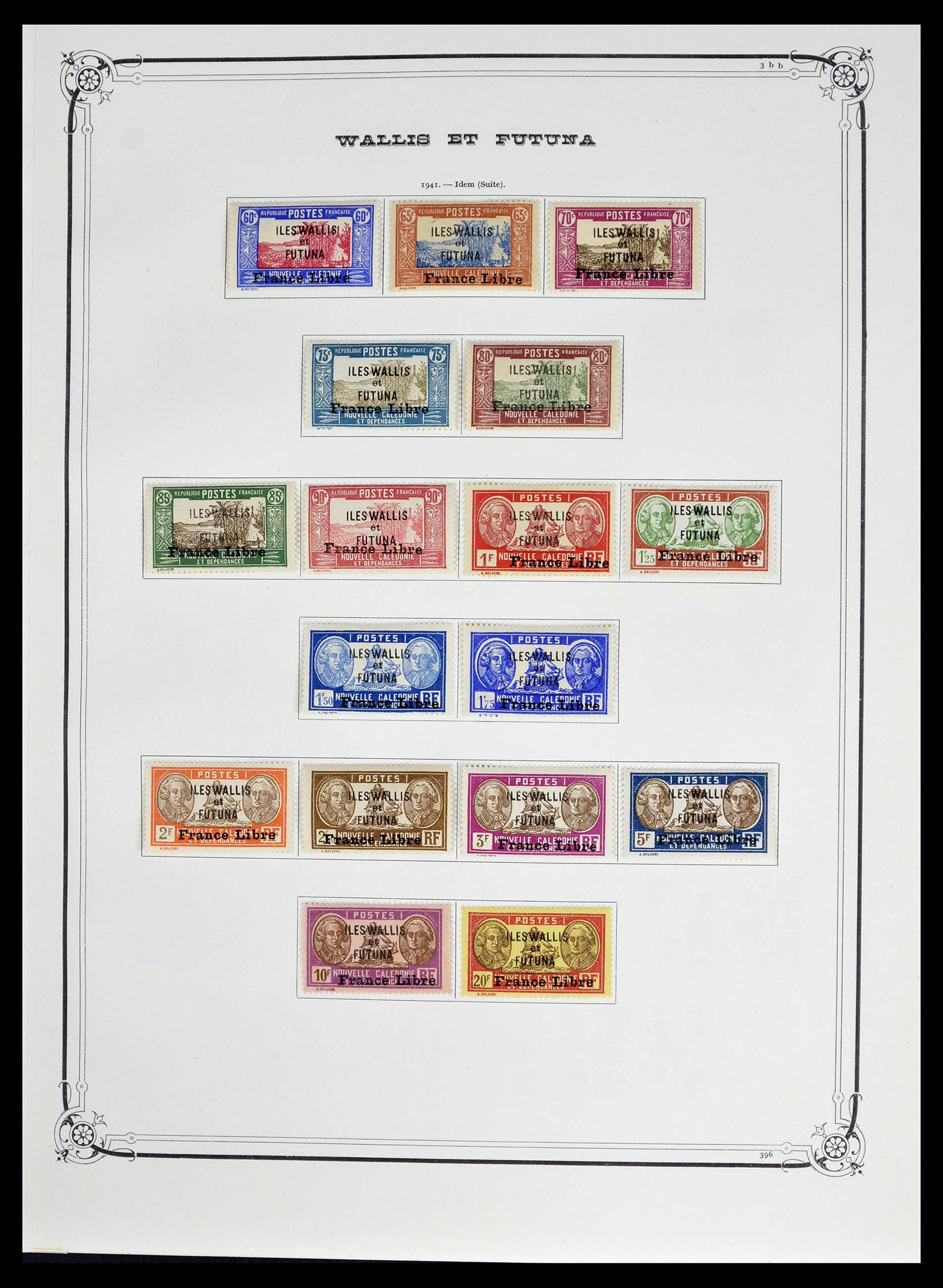 39014 0036 - Postzegelverzameling 39014 Franse koloniën 1859-1975.