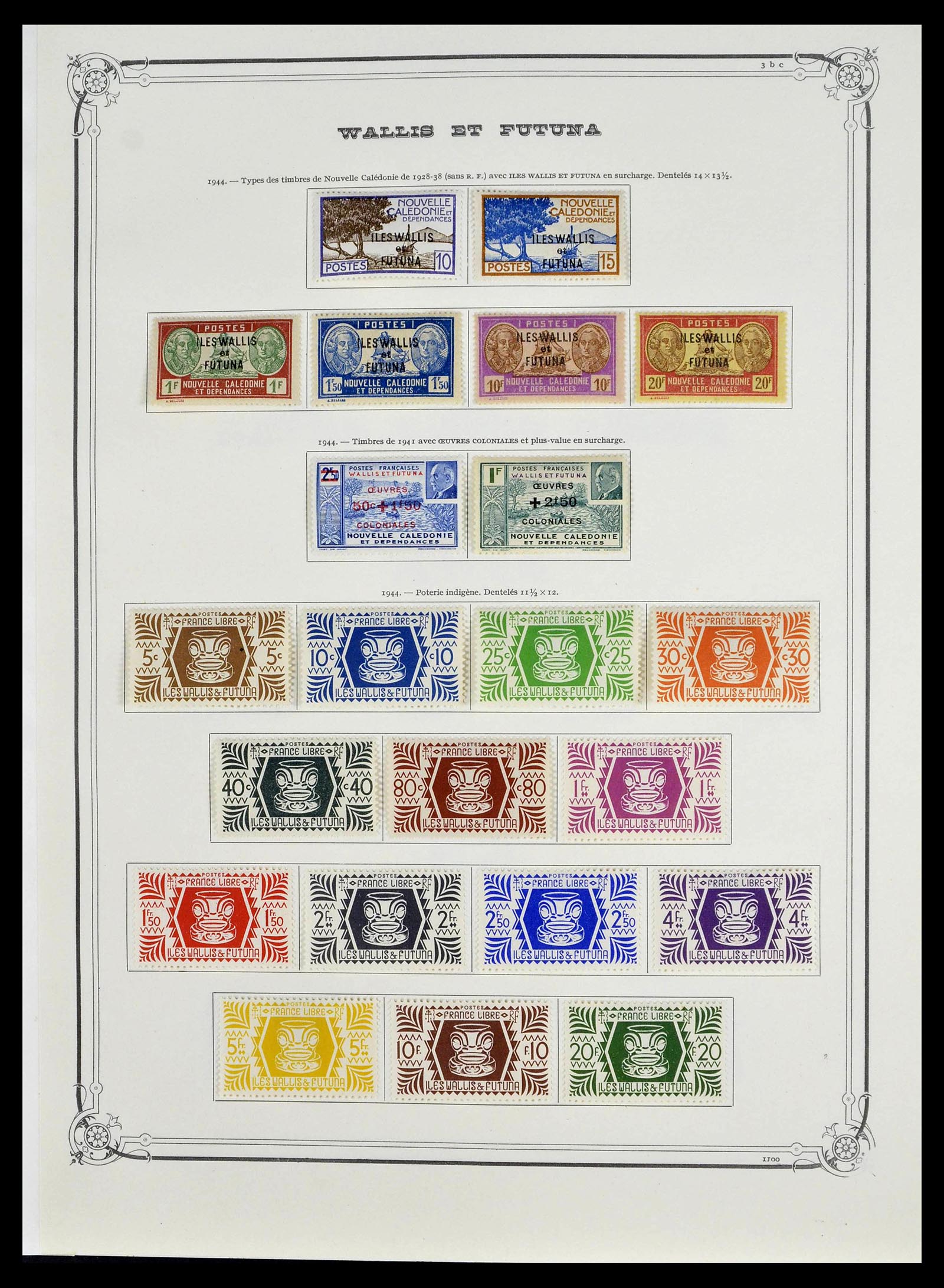 39014 0037 - Postzegelverzameling 39014 Franse koloniën 1859-1975.