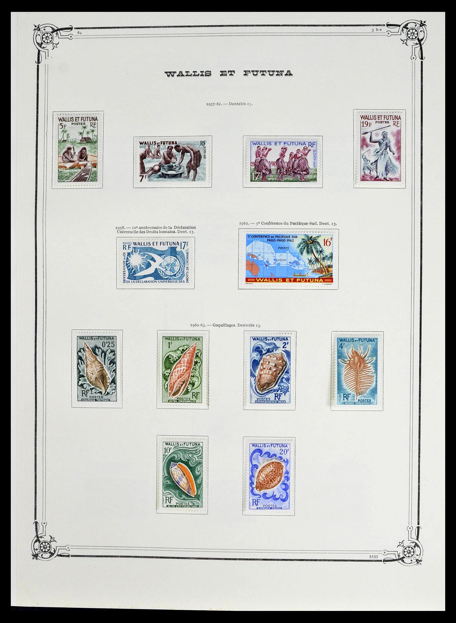 39014 0039 - Postzegelverzameling 39014 Franse koloniën 1859-1975.