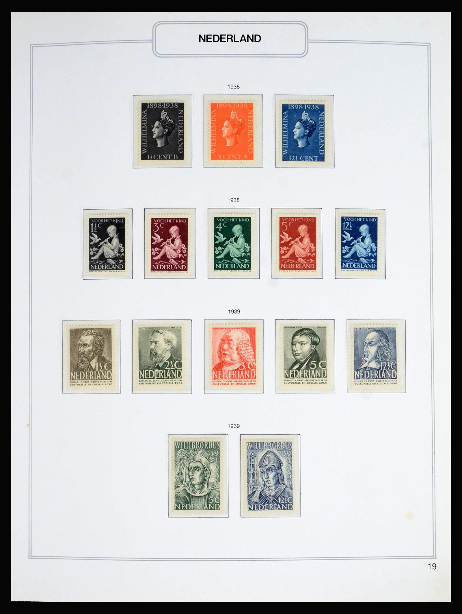 39017 0008 - Postzegelverzameling 39017 Nederland 1925-2016.