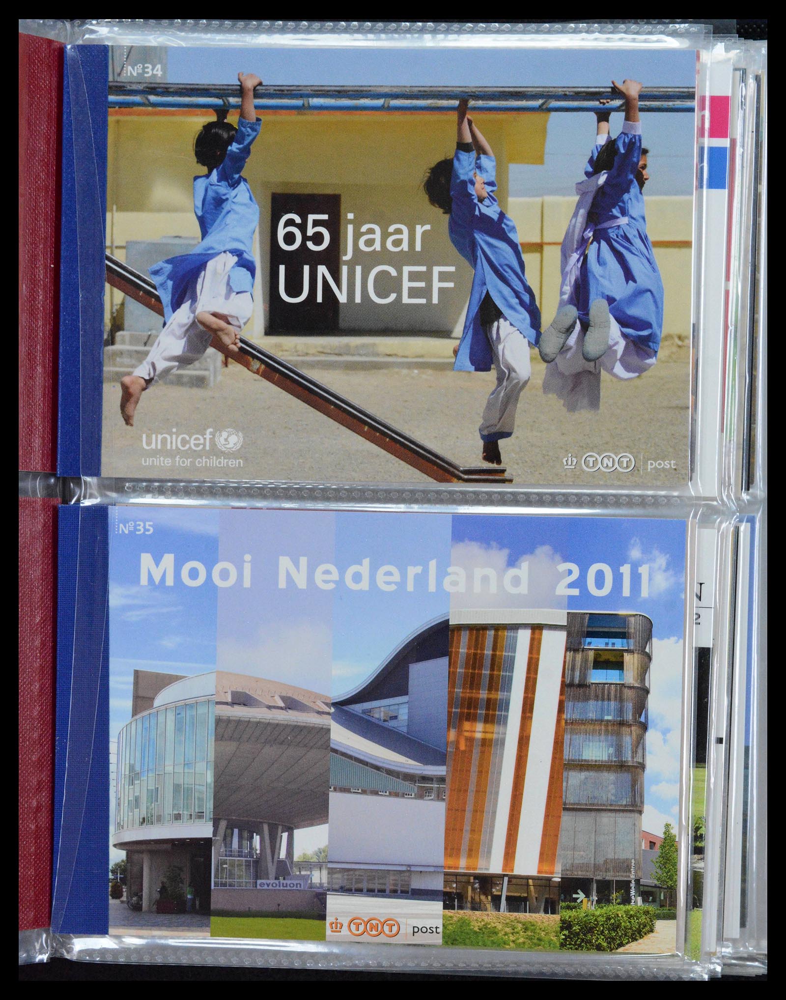 39018 0018 - Stamp collection 39018 Netherlands prestige booklets 2003-2016.