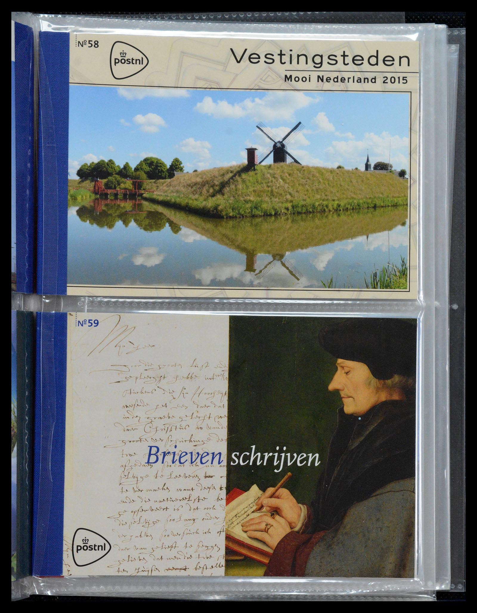 39018 0030 - Stamp collection 39018 Netherlands prestige booklets 2003-2016.