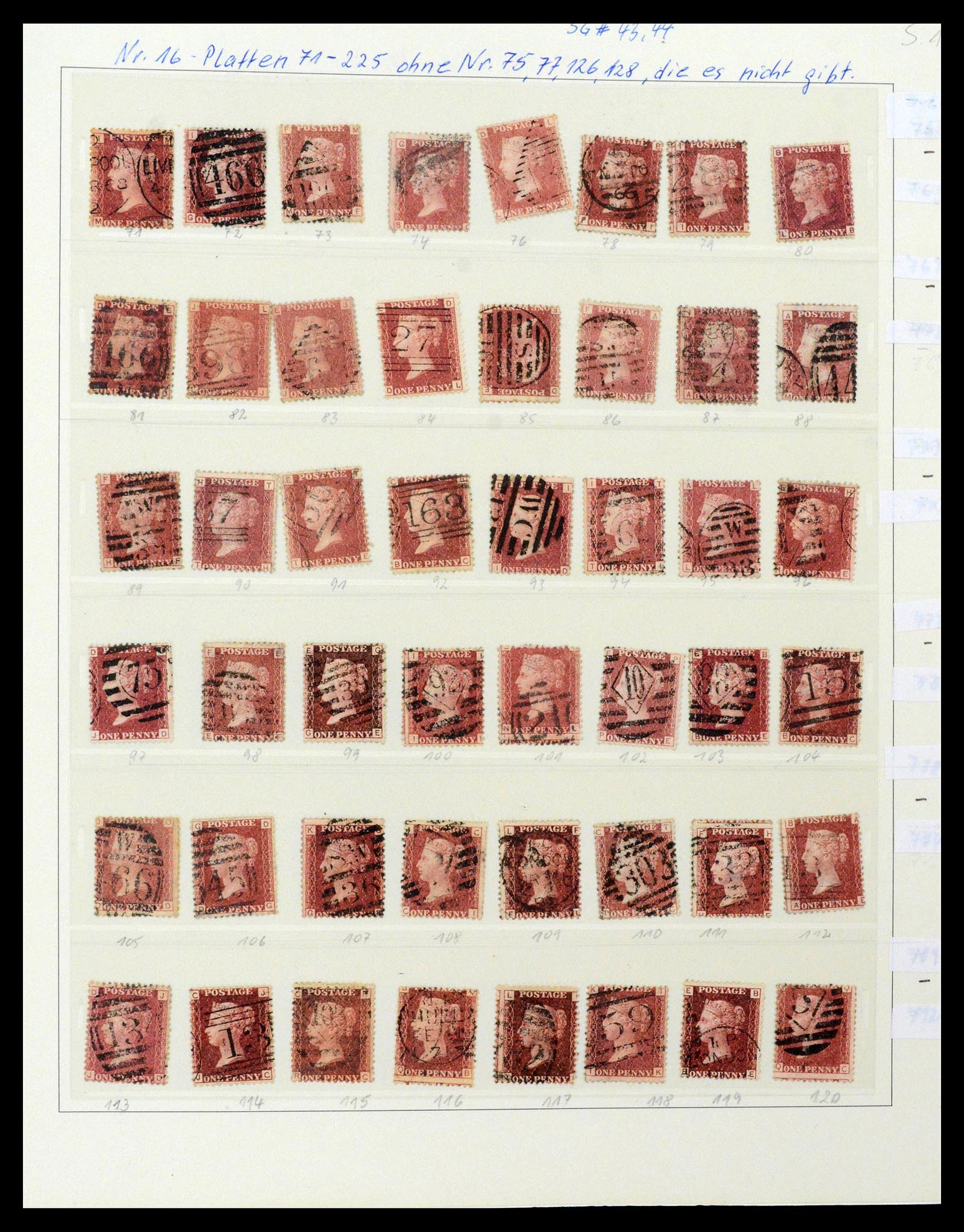 39020 0005 - Postzegelverzameling 39020 Engeland 1840-1939.