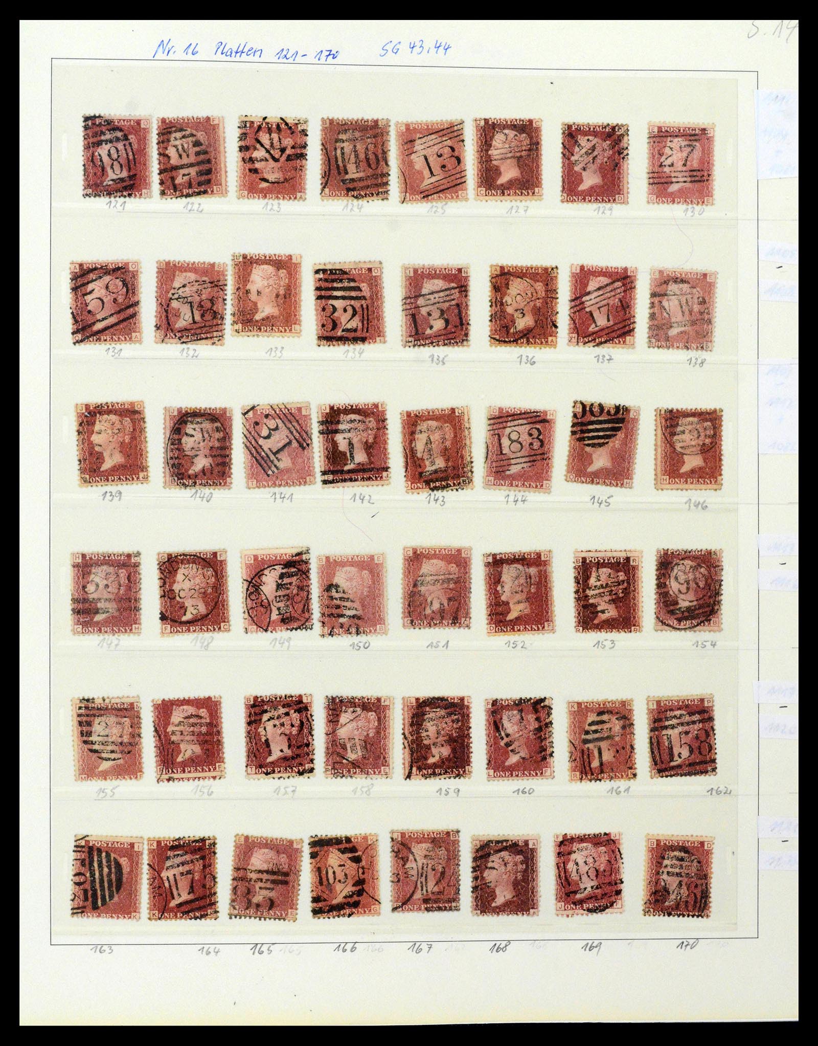 39020 0006 - Postzegelverzameling 39020 Engeland 1840-1939.