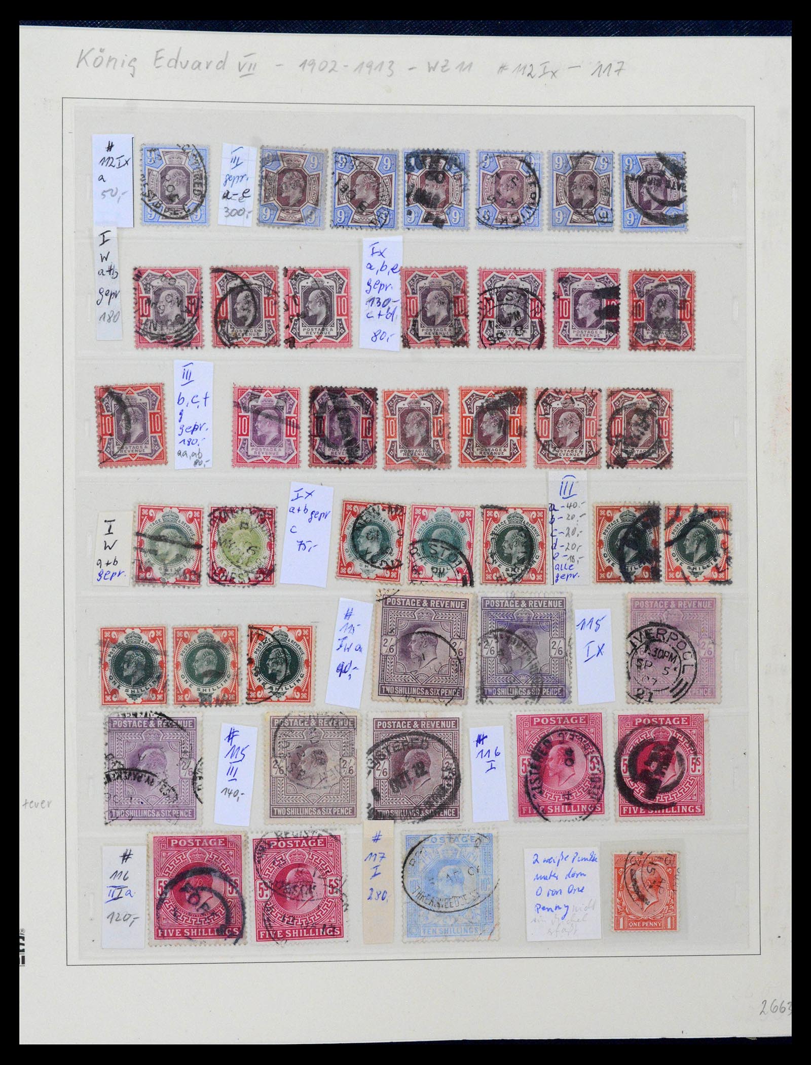 39020 0019 - Stamp collection 39020 Great Britain 1840-1939.