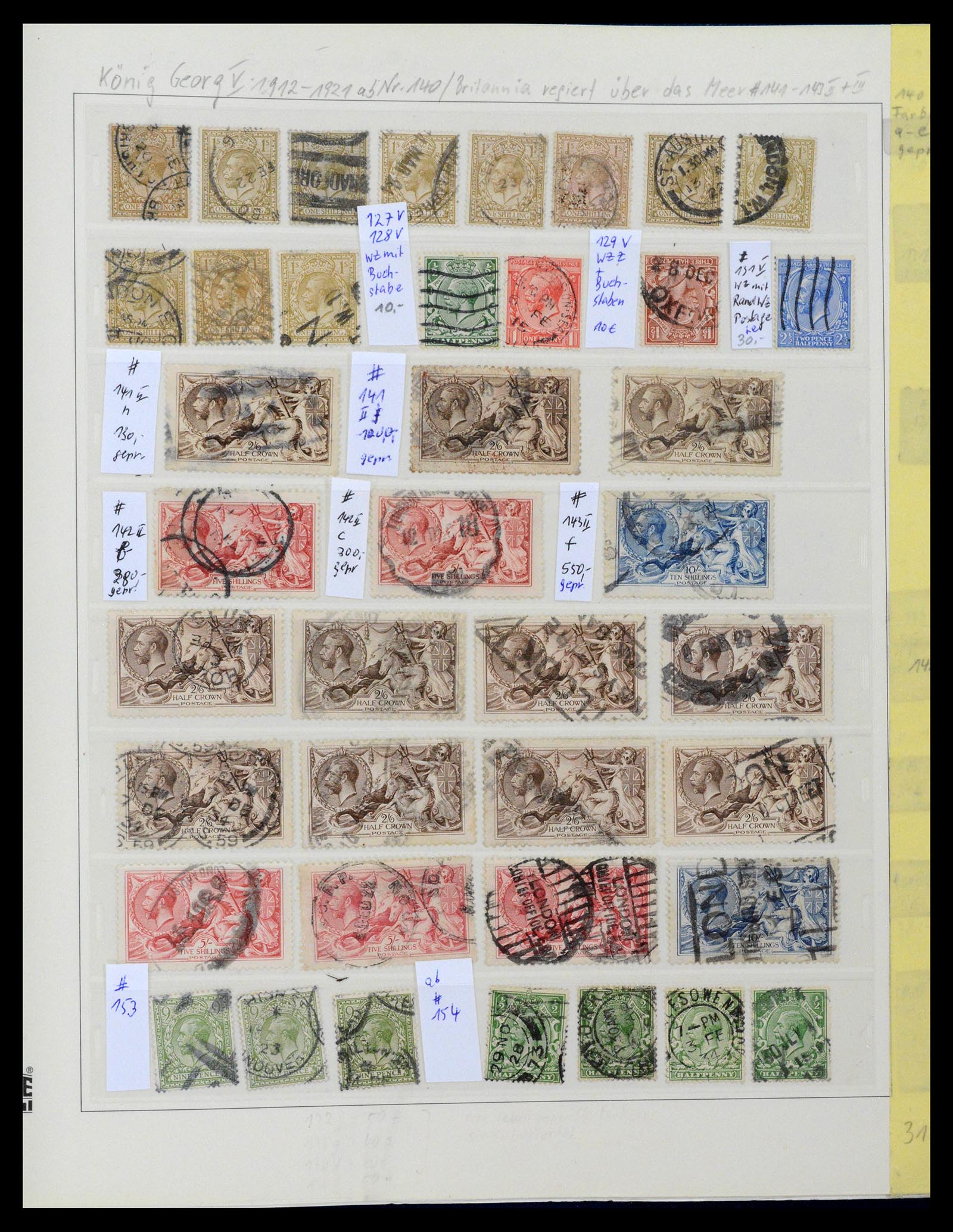 39020 0024 - Stamp collection 39020 Great Britain 1840-1939.