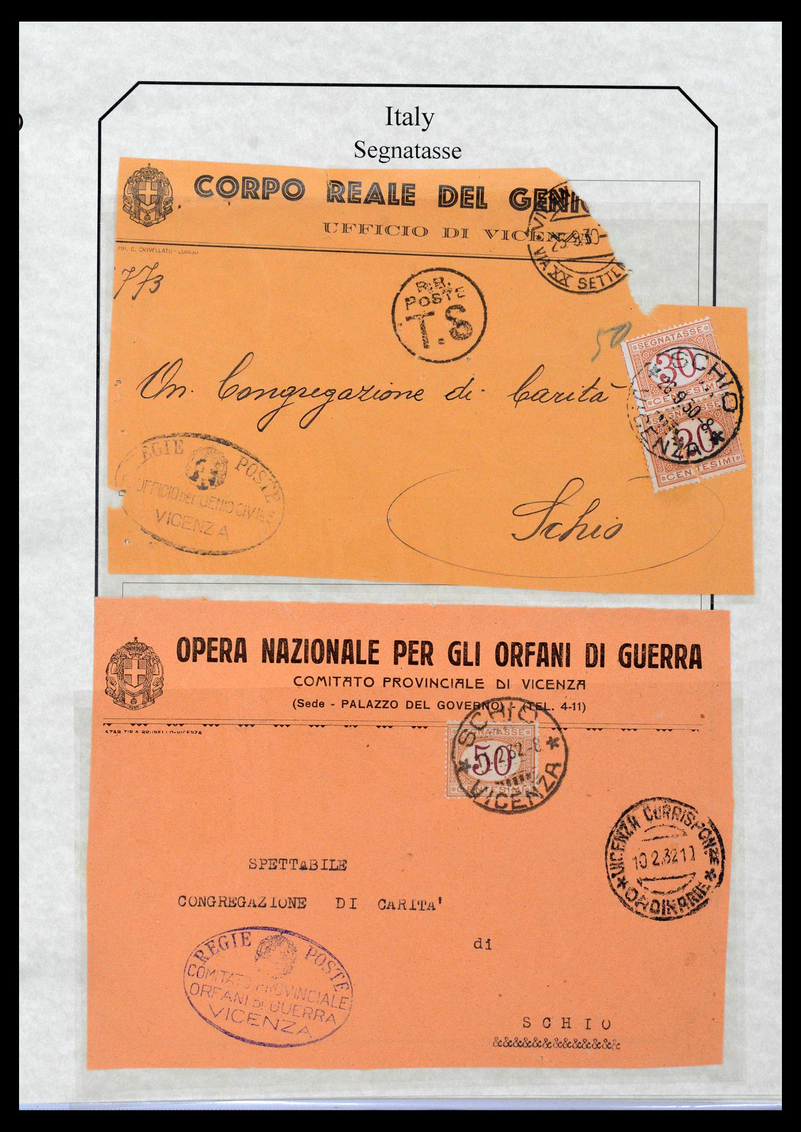 39022 0056 - Stamp collection 39022 Italy postage dues 1861-2000.