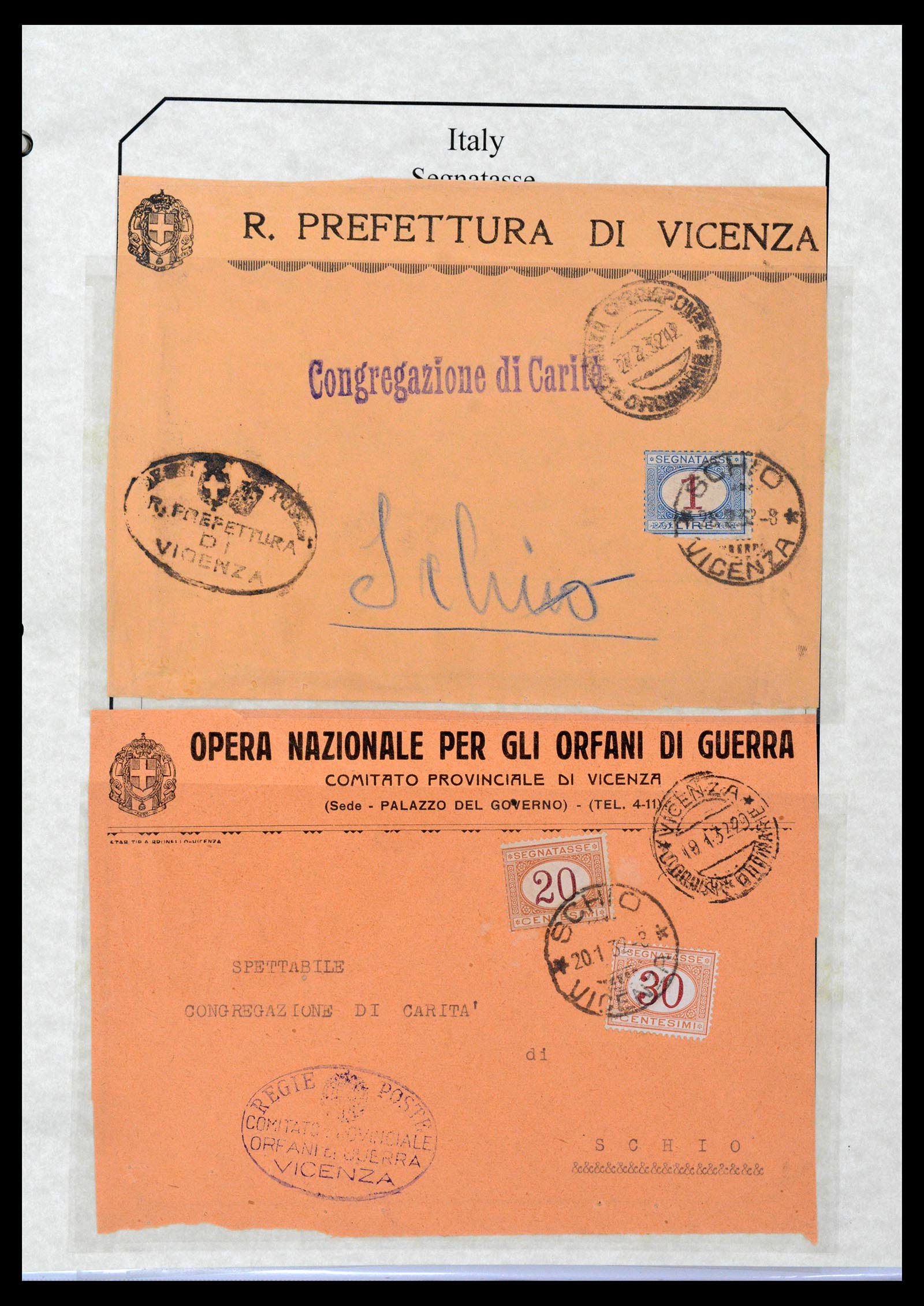39022 0061 - Postzegelverzameling 39022 Italië port 1861-2000.