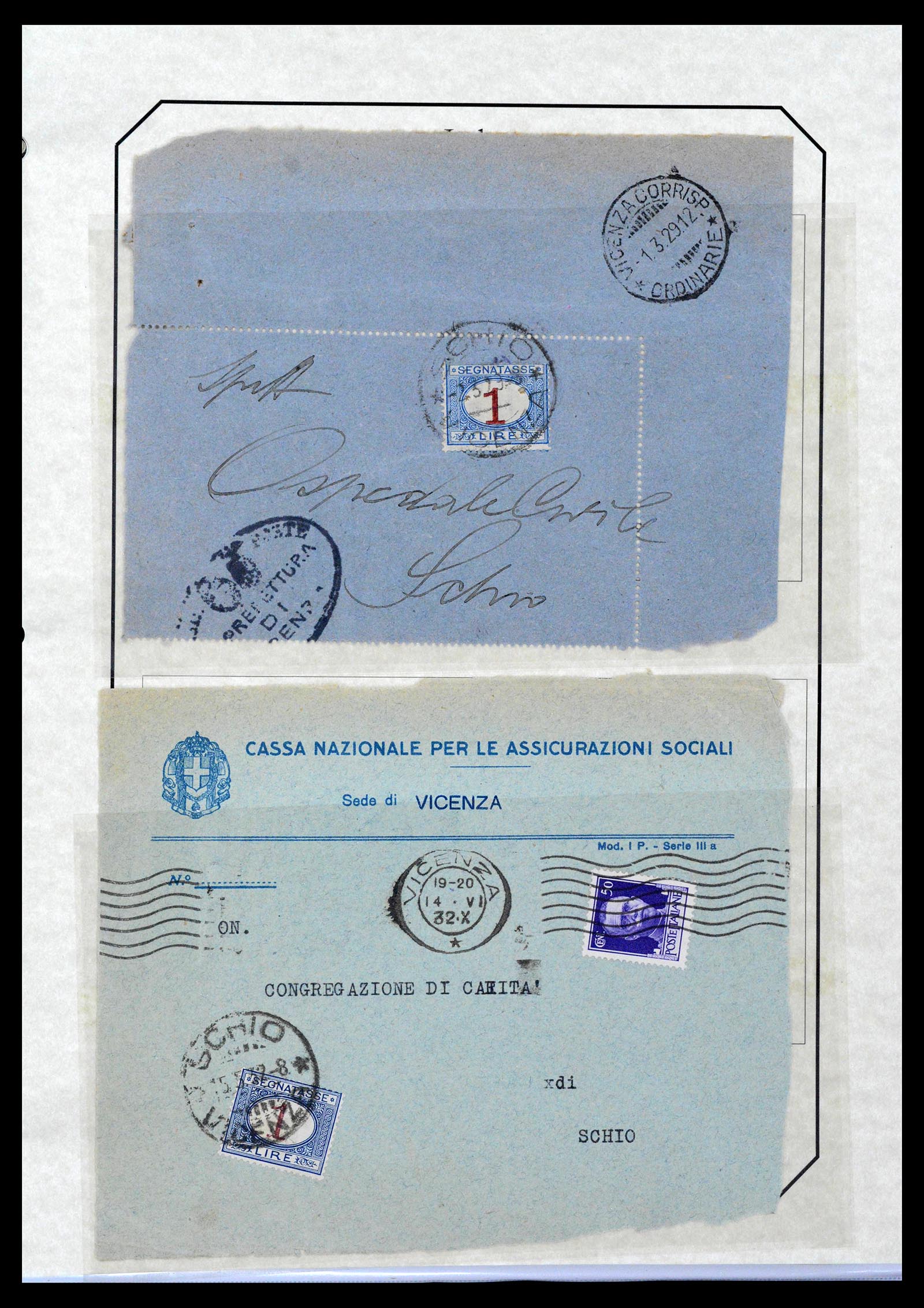 39022 0062 - Postzegelverzameling 39022 Italië port 1861-2000.