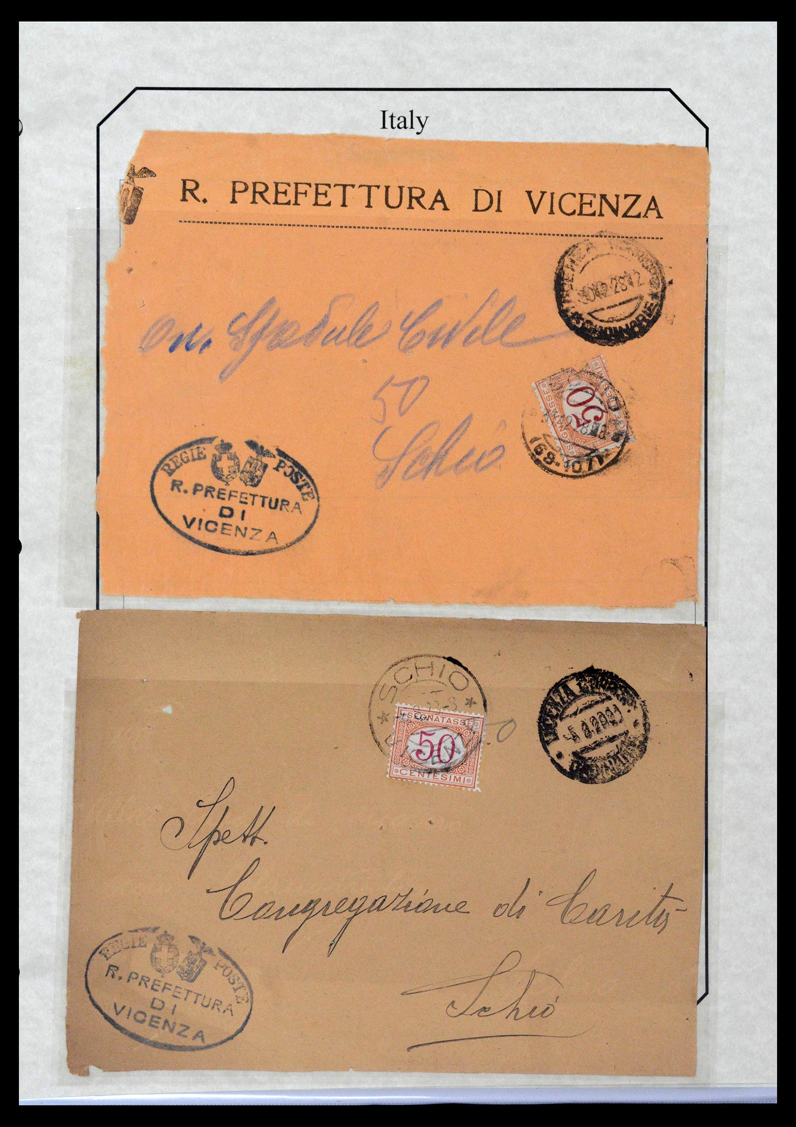 39022 0063 - Postzegelverzameling 39022 Italië port 1861-2000.
