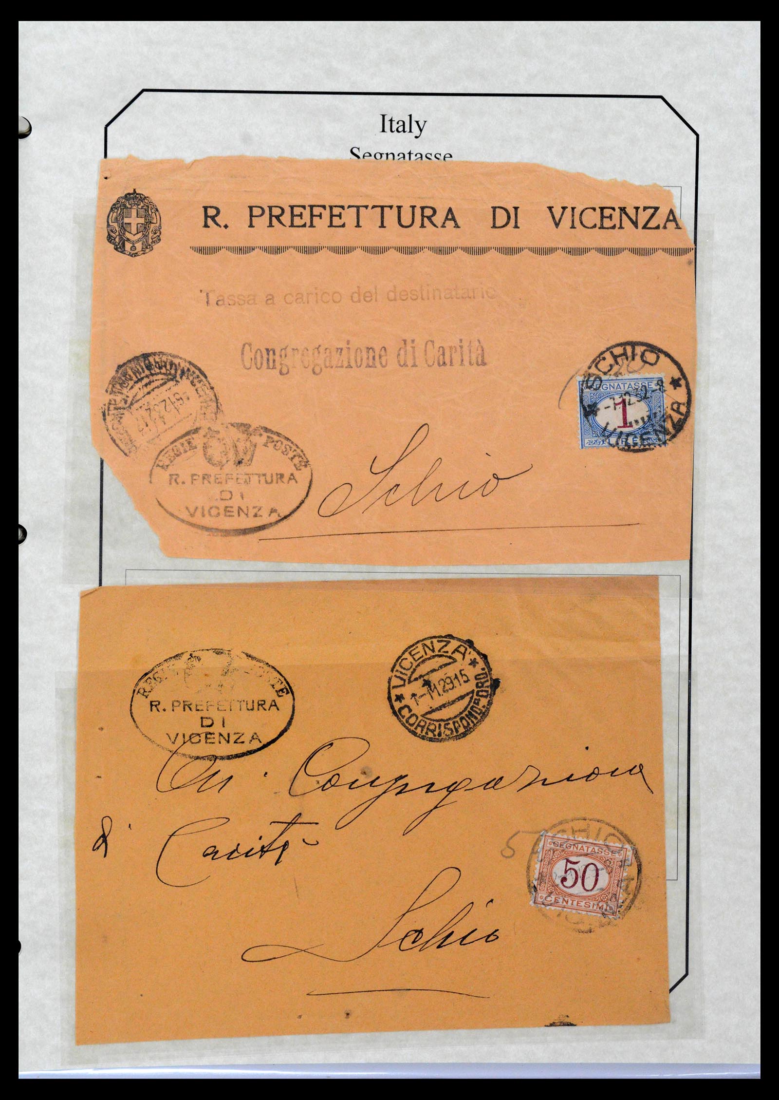 39022 0070 - Postzegelverzameling 39022 Italië port 1861-2000.