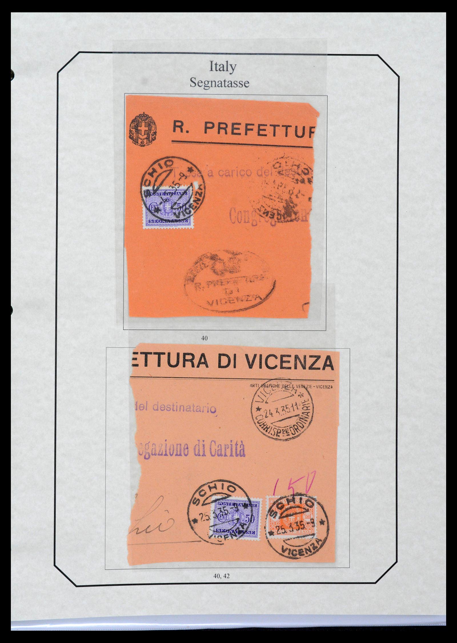 39022 0087 - Stamp collection 39022 Italy postage dues 1861-2000.