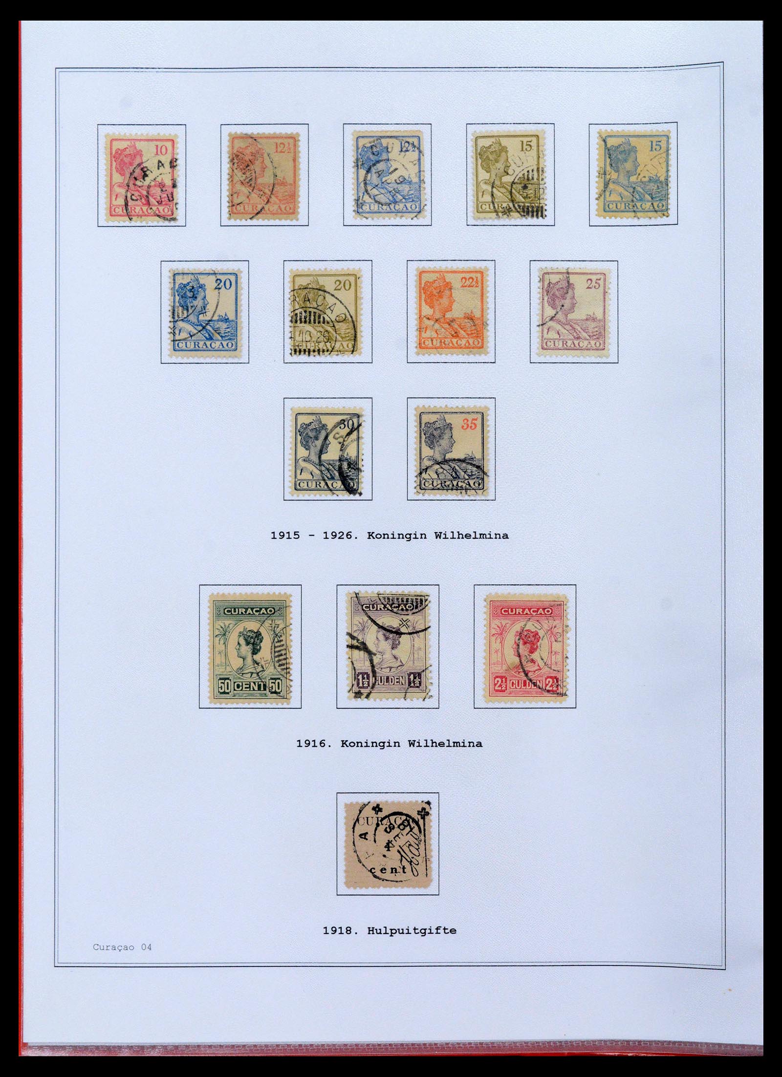 39024 0004 - Stamp collection 39024 Curaçao/Antilles 1873-2006.