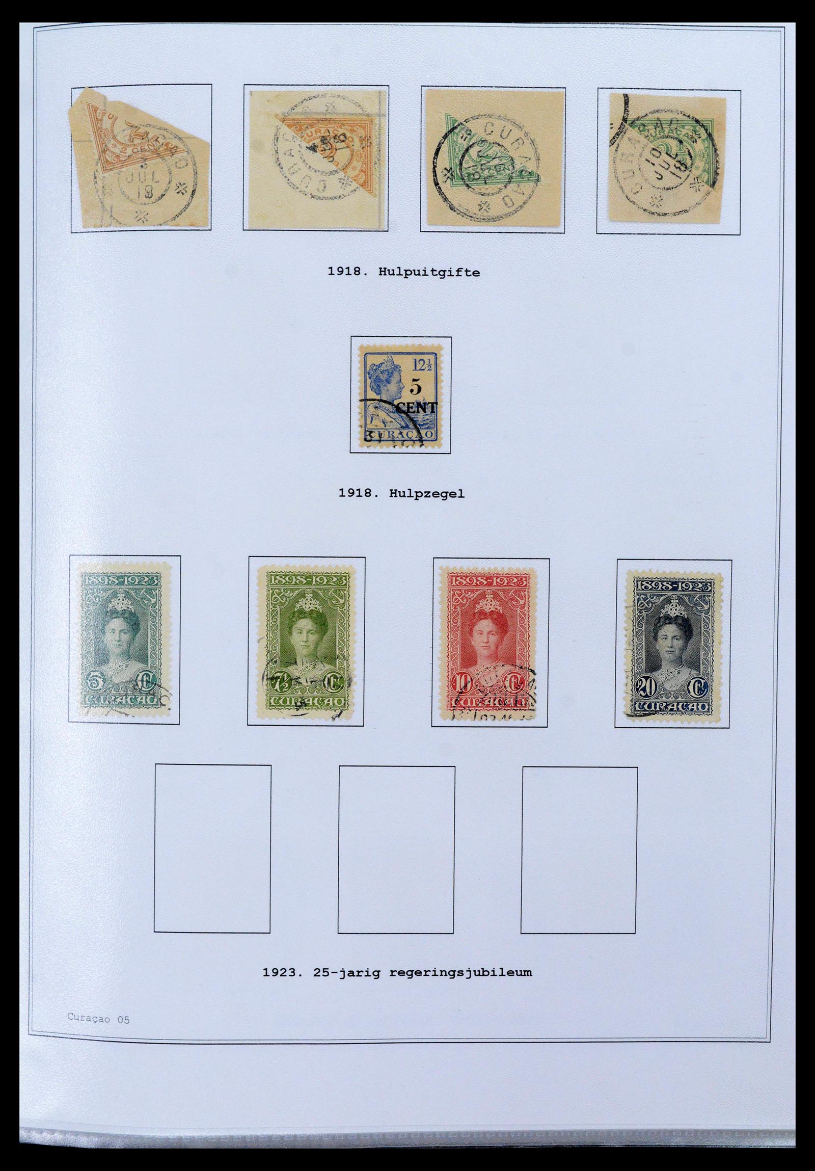 39024 0005 - Postzegelverzameling 39024 Curaçao/Antillen 1873-2006.