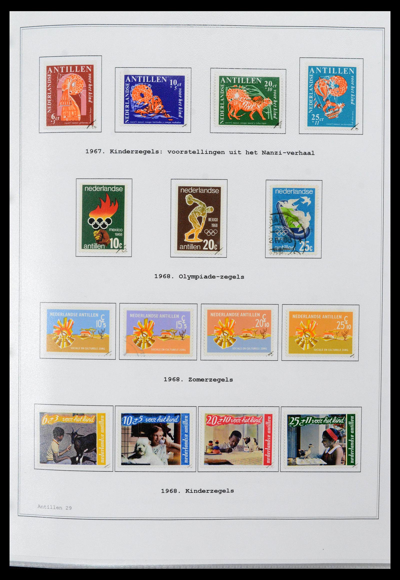 39024 0029 - Stamp collection 39024 Curaçao/Antilles 1873-2006.