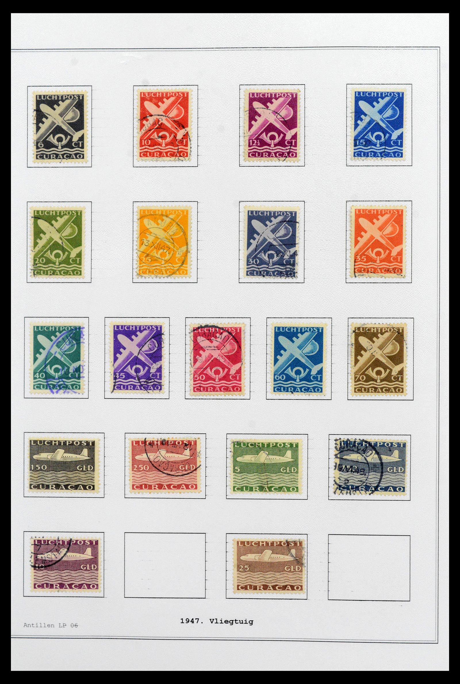 39024 0203 - Stamp collection 39024 Curaçao/Antilles 1873-2006.