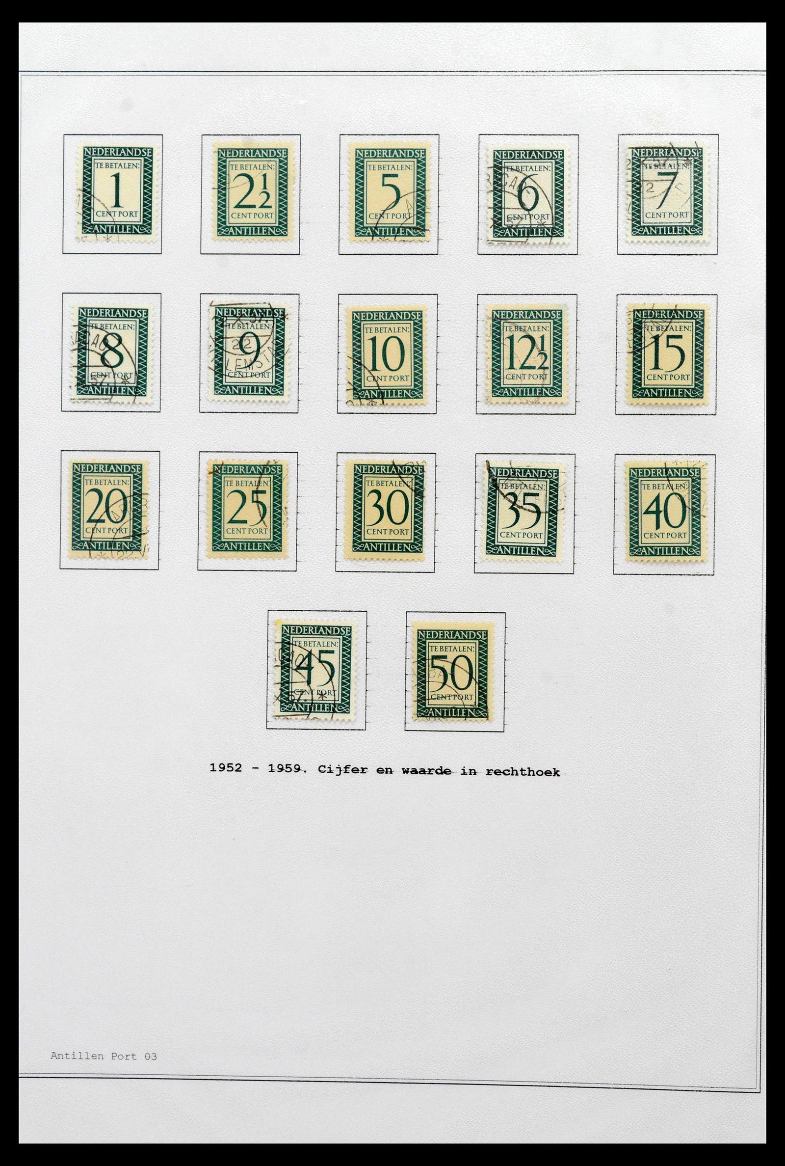 39024 0205 - Stamp collection 39024 Curaçao/Antilles 1873-2006.