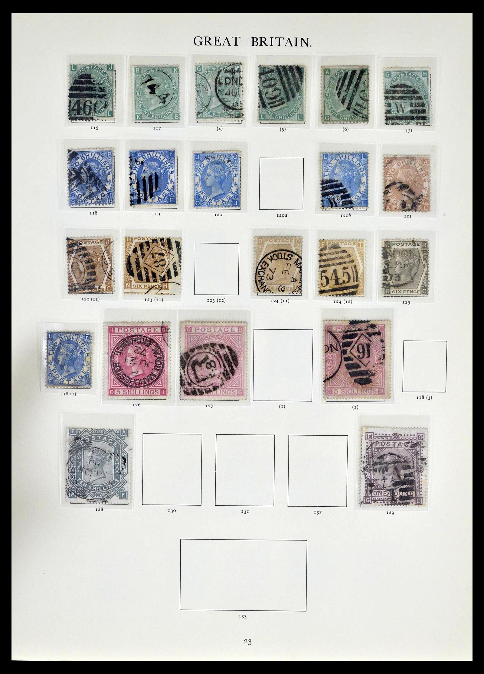 39025 0008 - Postzegelverzameling 39025 Engeland gespecialiseerd 1840-1990.