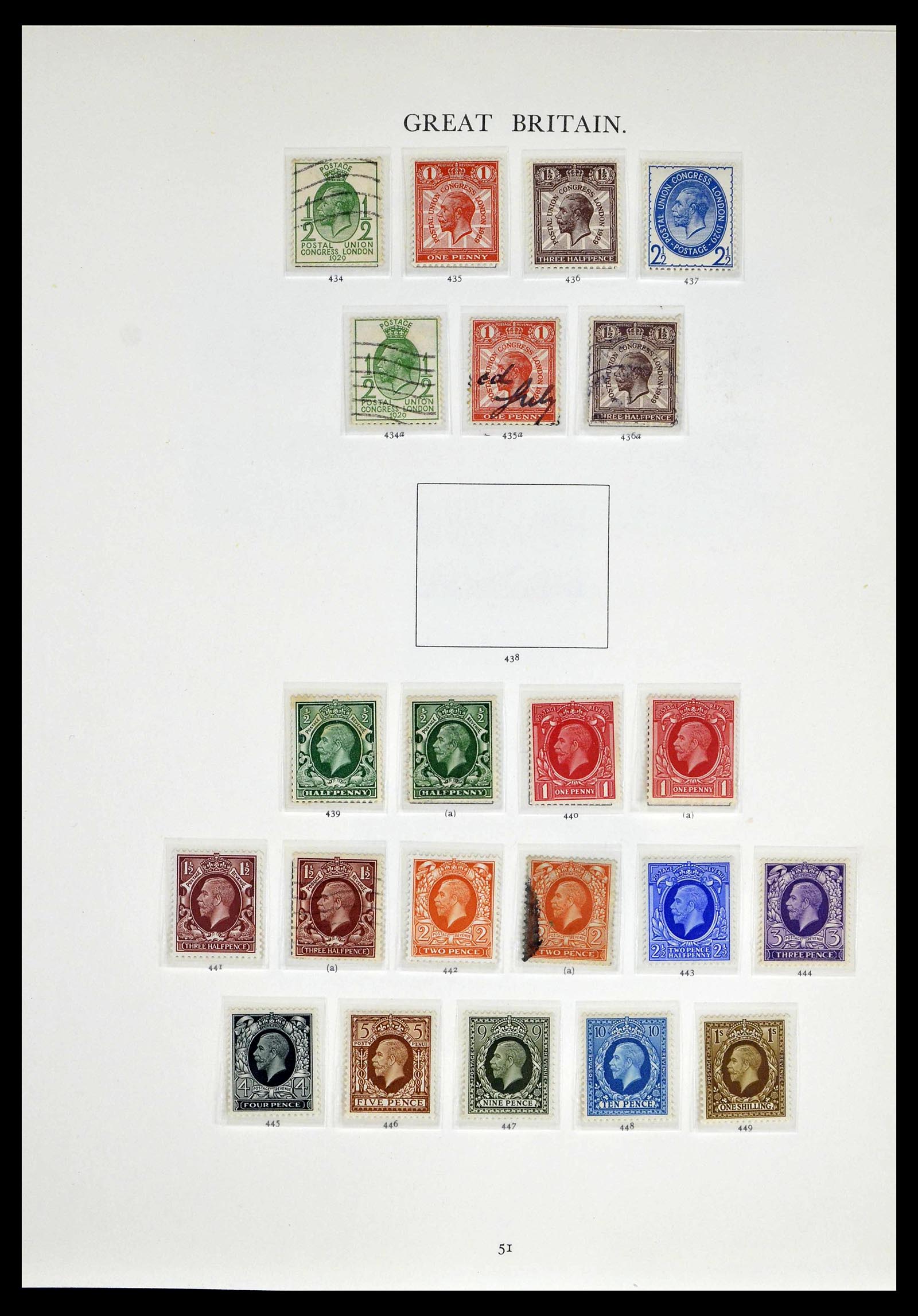 39025 0022 - Postzegelverzameling 39025 Engeland gespecialiseerd 1840-1990.