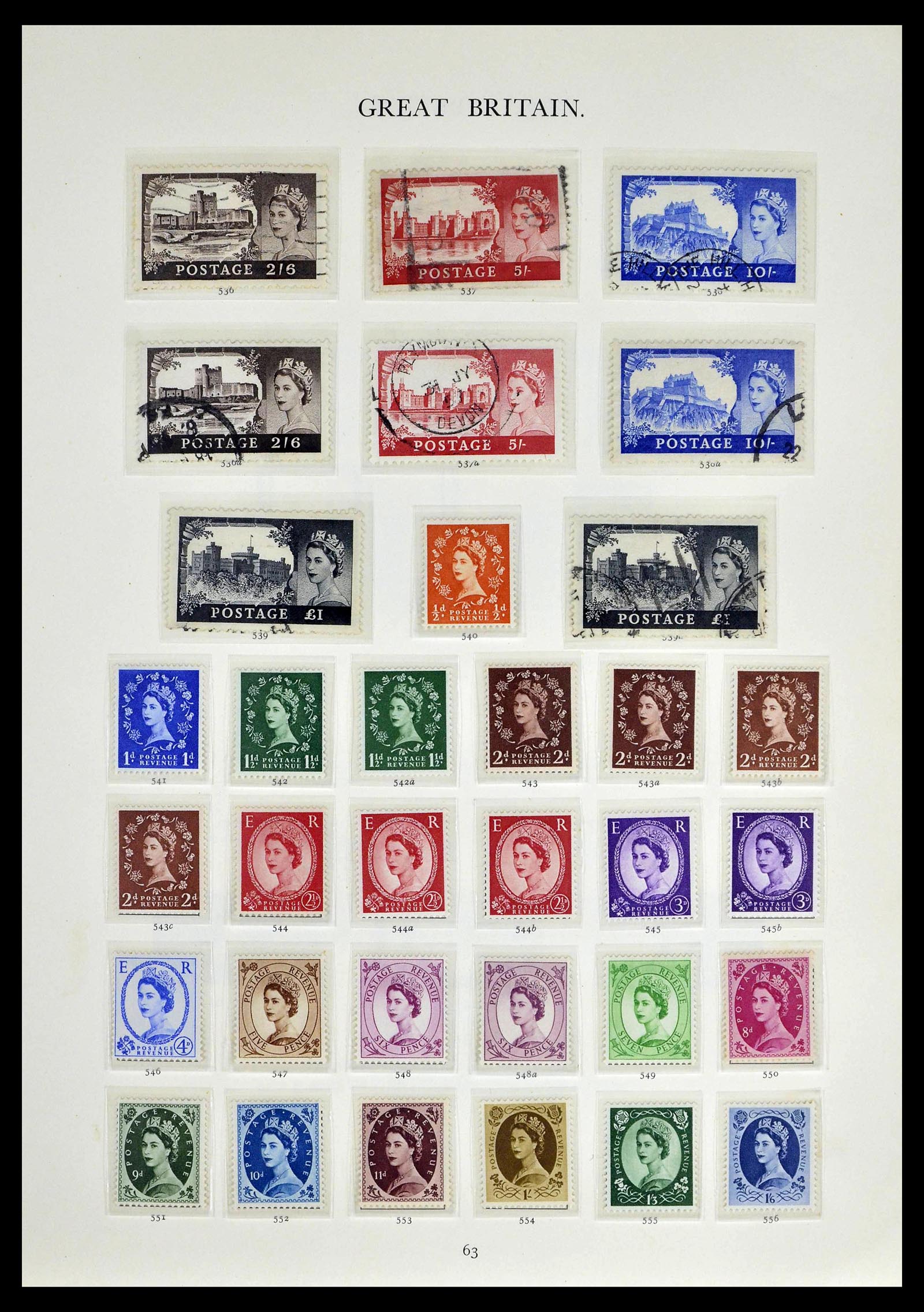39025 0028 - Postzegelverzameling 39025 Engeland gespecialiseerd 1840-1990.