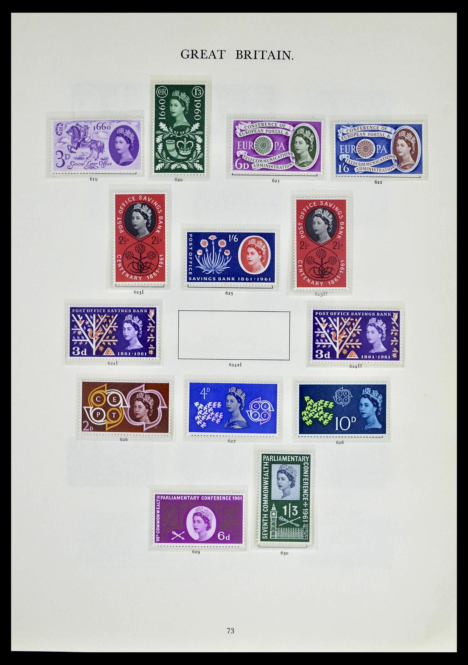 39025 0033 - Postzegelverzameling 39025 Engeland gespecialiseerd 1840-1990.