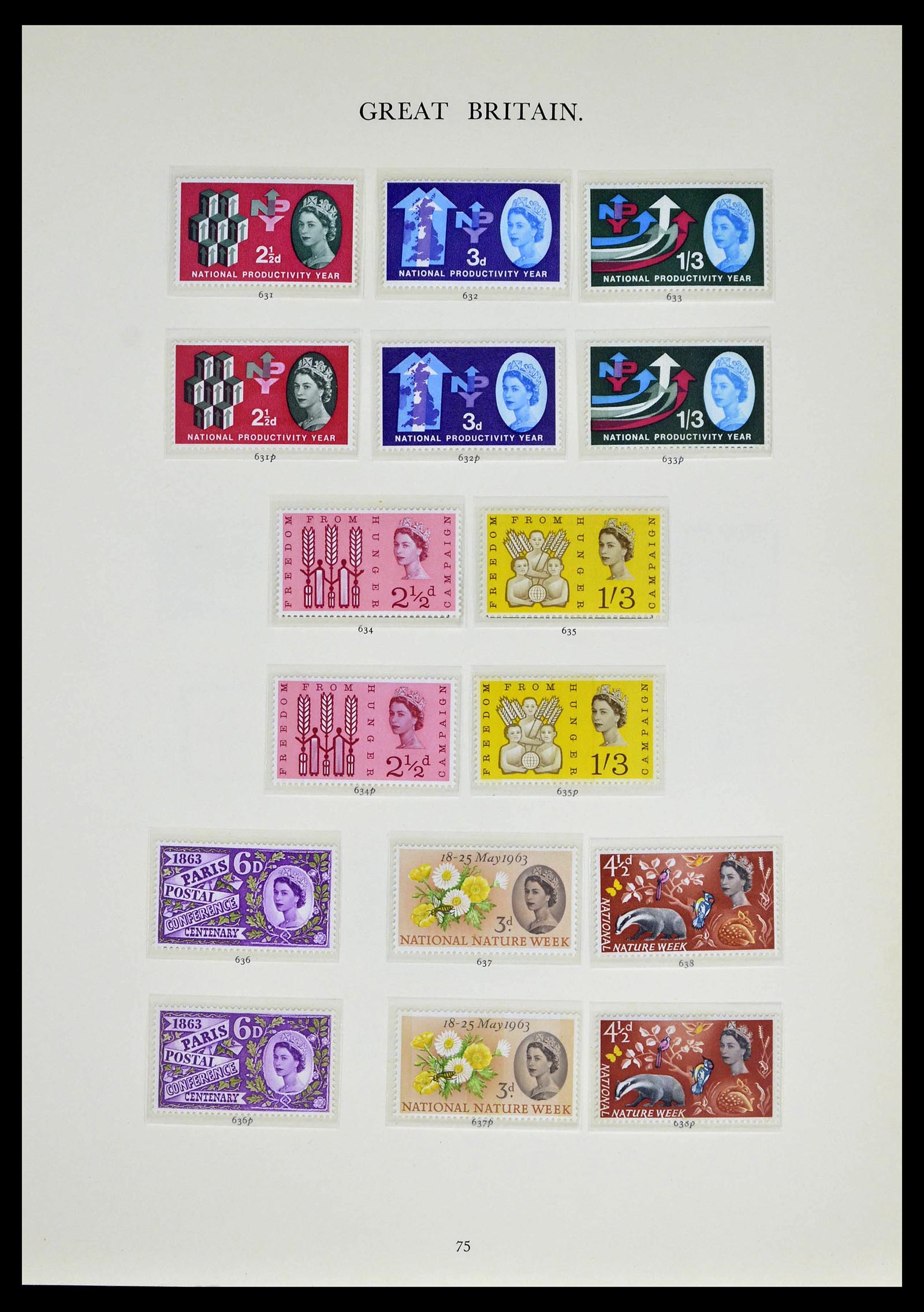 39025 0034 - Stamp collection 39025 Great Britain specialised 1840-1990.