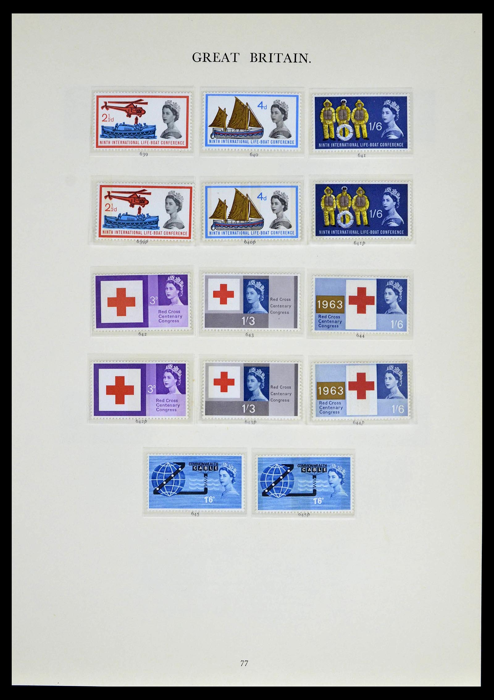 39025 0035 - Postzegelverzameling 39025 Engeland gespecialiseerd 1840-1990.
