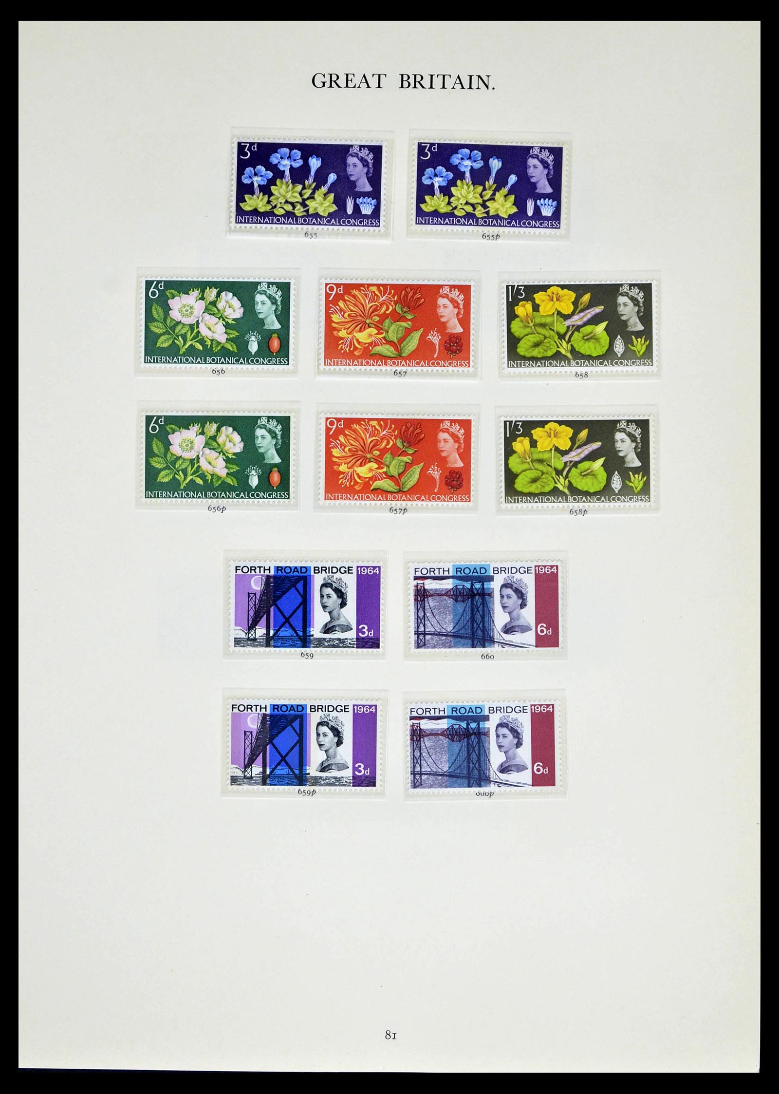 39025 0037 - Postzegelverzameling 39025 Engeland gespecialiseerd 1840-1990.