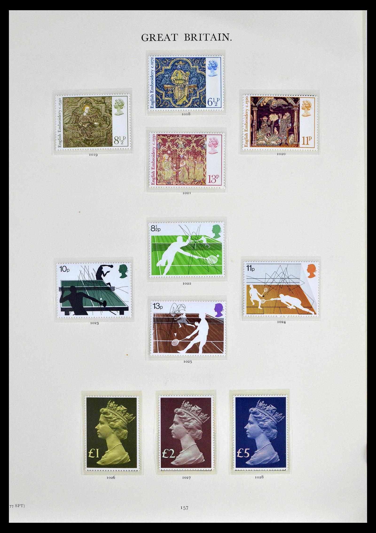 39025 0074 - Stamp collection 39025 Great Britain specialised 1840-1990.