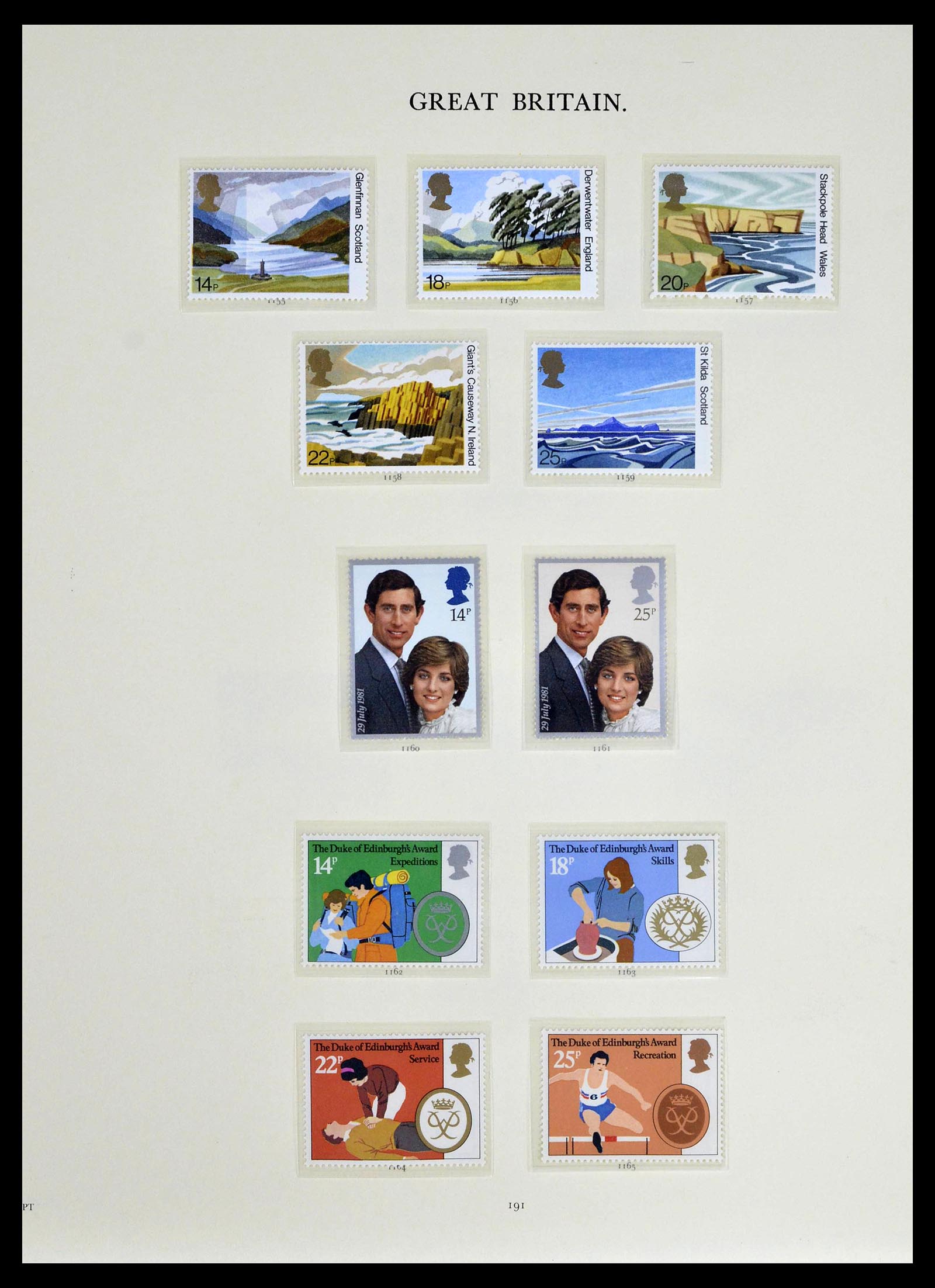 39025 0091 - Postzegelverzameling 39025 Engeland gespecialiseerd 1840-1990.