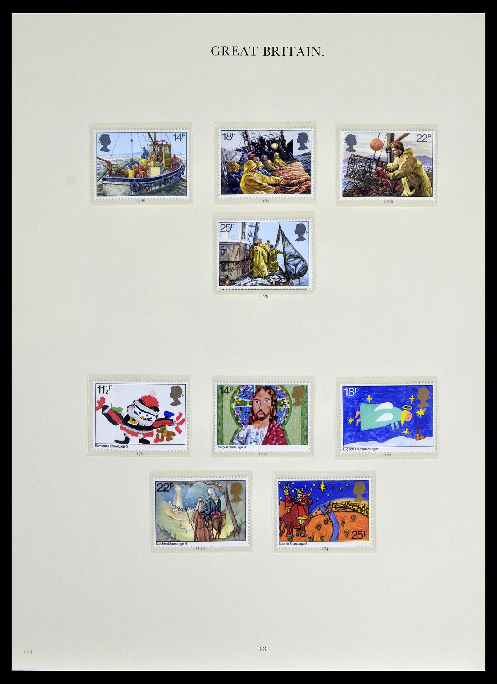 39025 0092 - Postzegelverzameling 39025 Engeland gespecialiseerd 1840-1990.