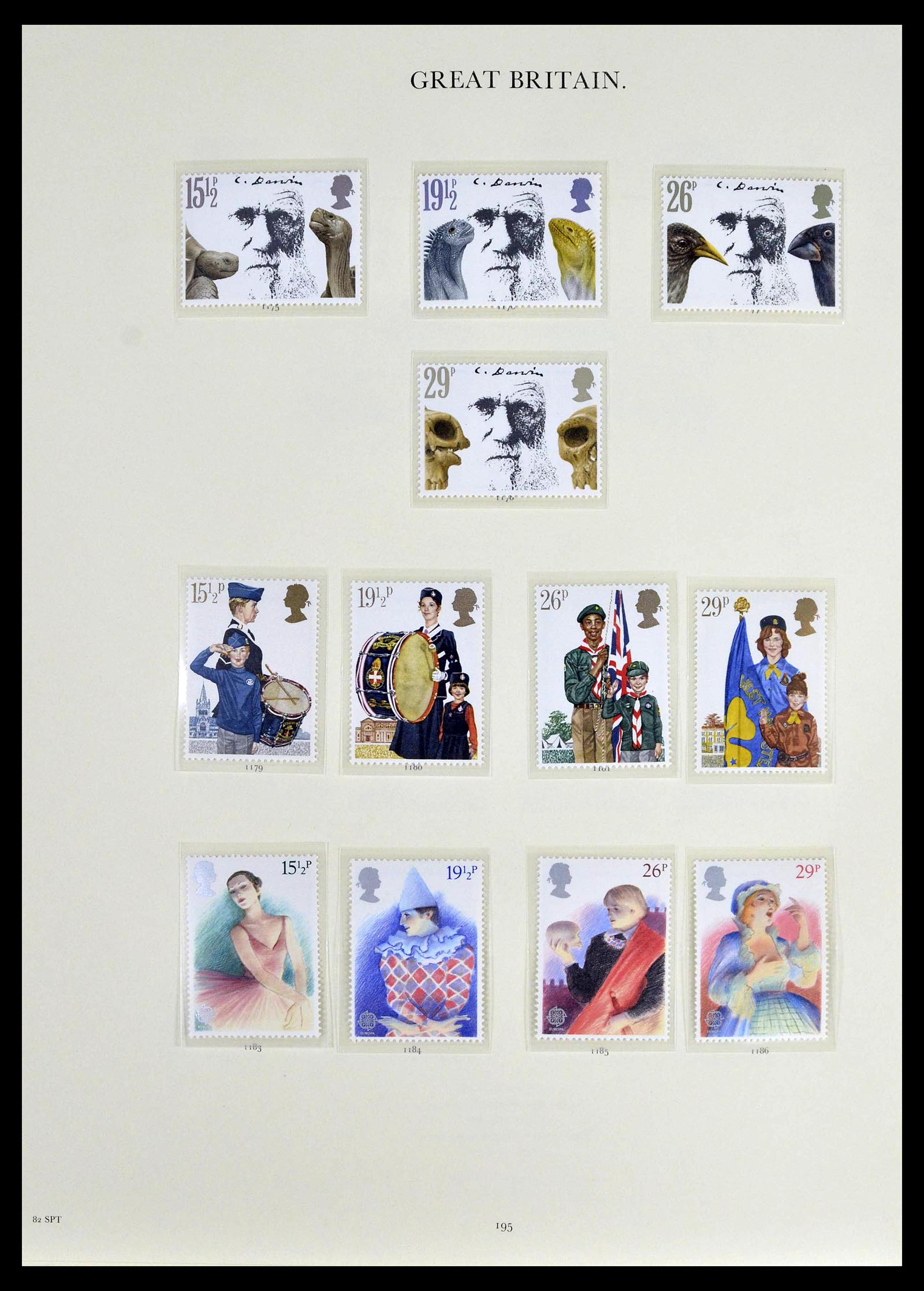 39025 0093 - Postzegelverzameling 39025 Engeland gespecialiseerd 1840-1990.