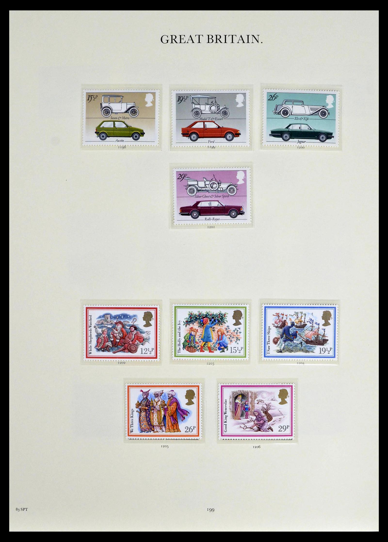 39025 0095 - Postzegelverzameling 39025 Engeland gespecialiseerd 1840-1990.