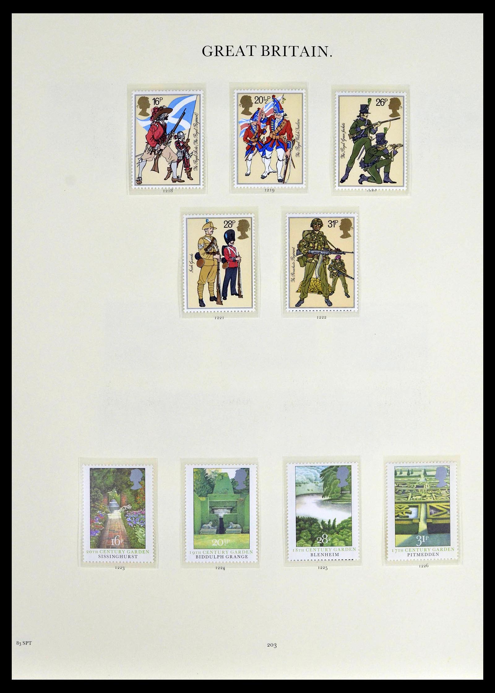 39025 0097 - Postzegelverzameling 39025 Engeland gespecialiseerd 1840-1990.