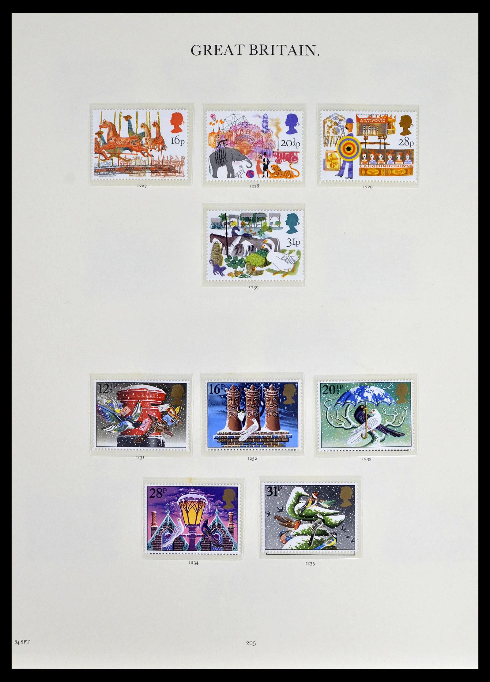 39025 0098 - Postzegelverzameling 39025 Engeland gespecialiseerd 1840-1990.