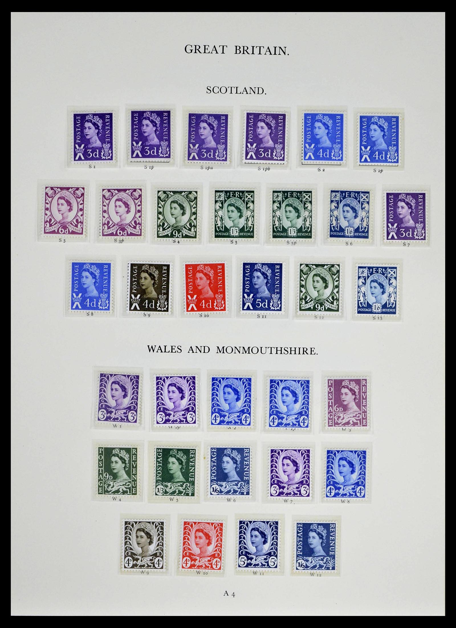 39025 0145 - Stamp collection 39025 Great Britain specialised 1840-1990.