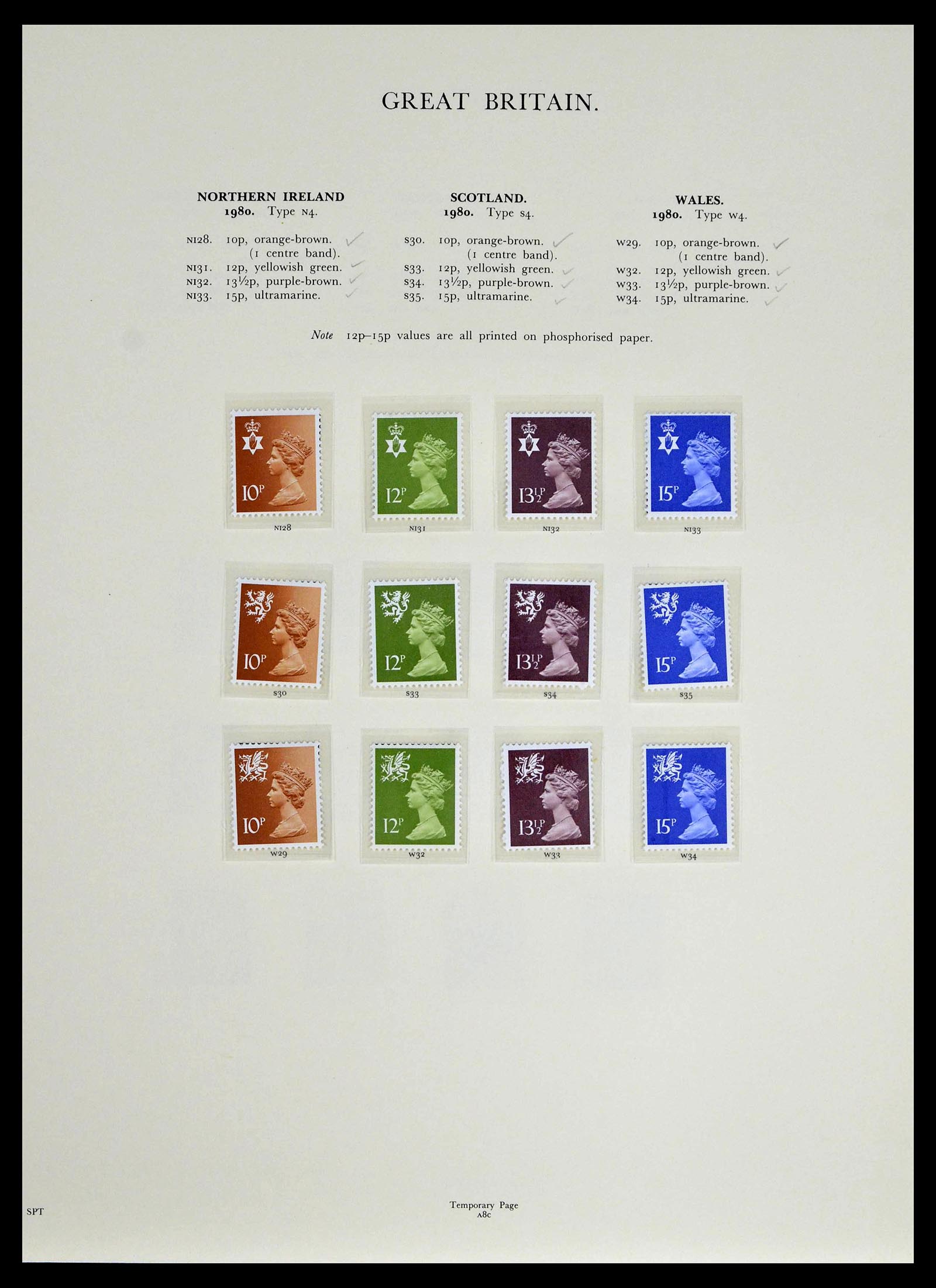 39025 0150 - Stamp collection 39025 Great Britain specialised 1840-1990.